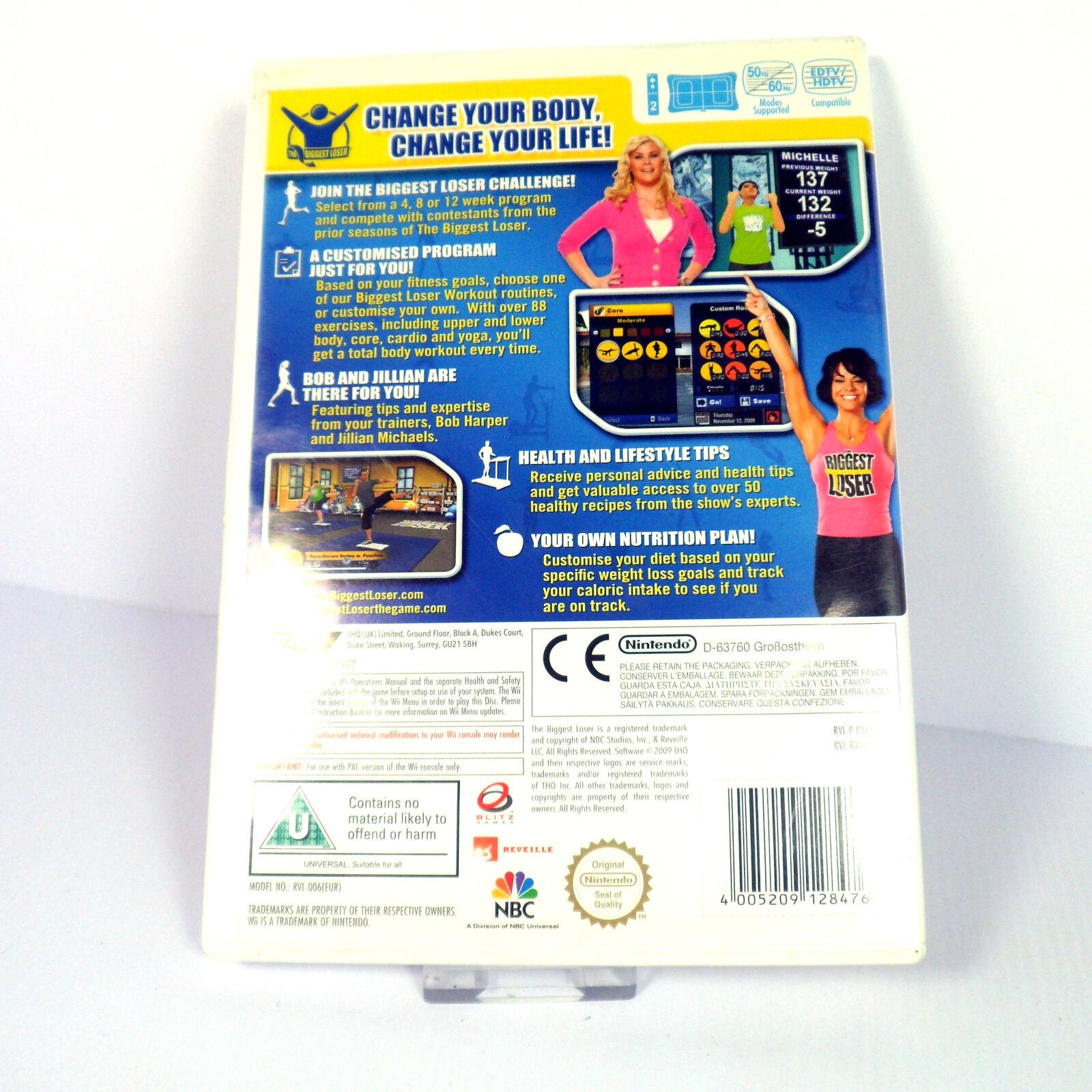 The Biggest Loser: USA Version (PAL) (Nintendo Wii) - Image 3