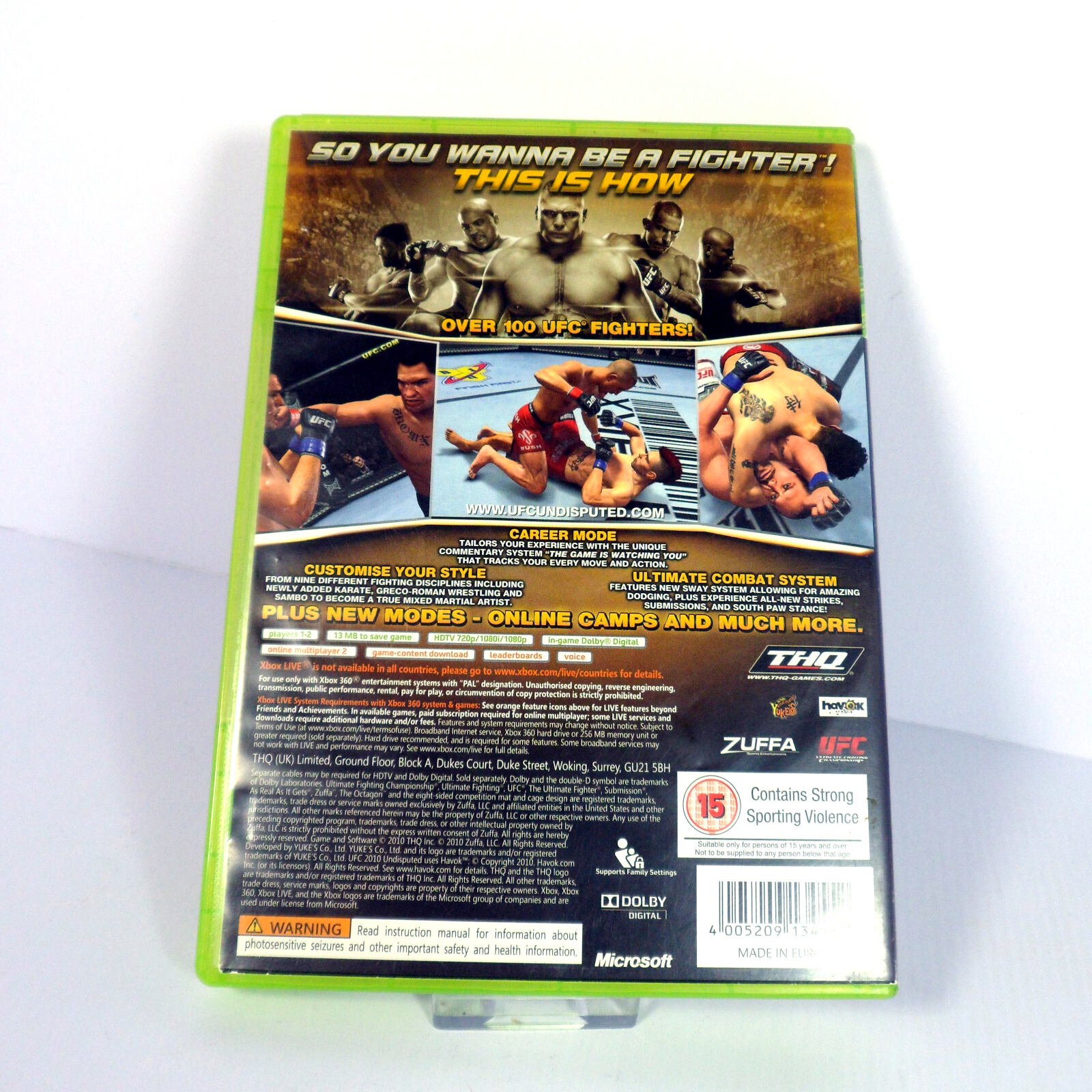 UFC Undisputed 2010 (Microsoft Xbox 360) - Image 3