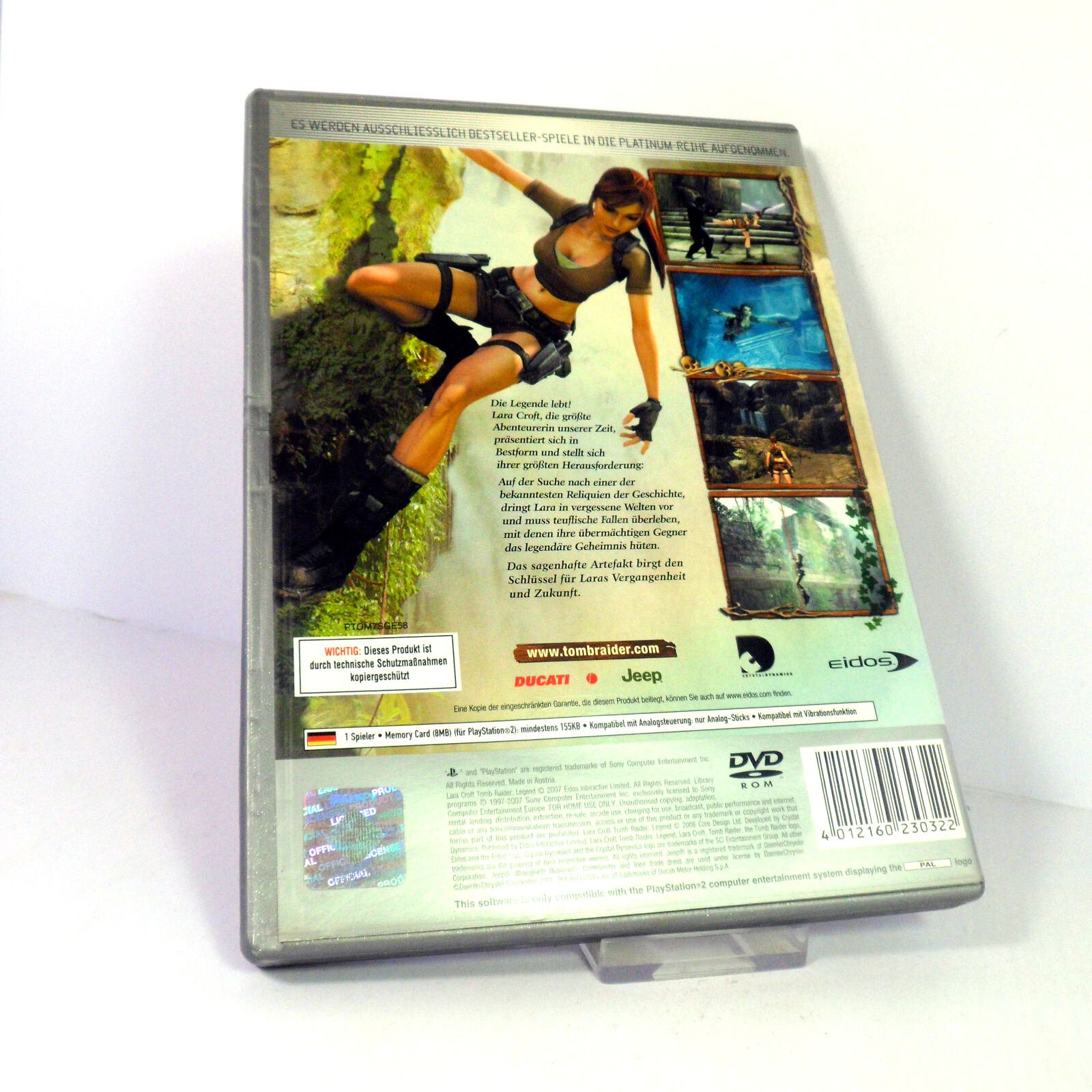 Lara Croft Tomb Raider: Legend (GERMAN PAL) (Sony PlayStation 2) - Image 3