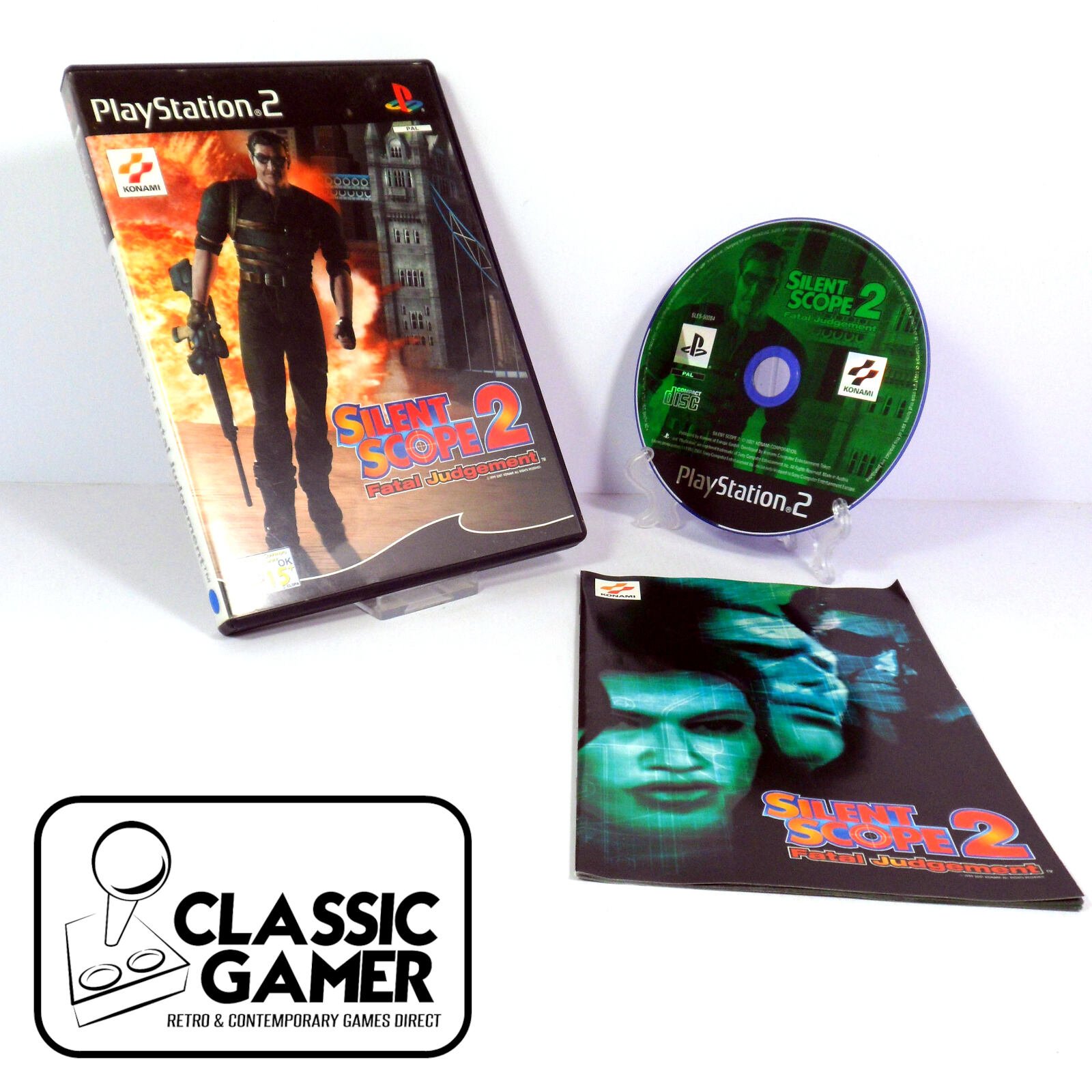 Silent Scope 2 Fatal Judgement (Sony PlayStation 2)