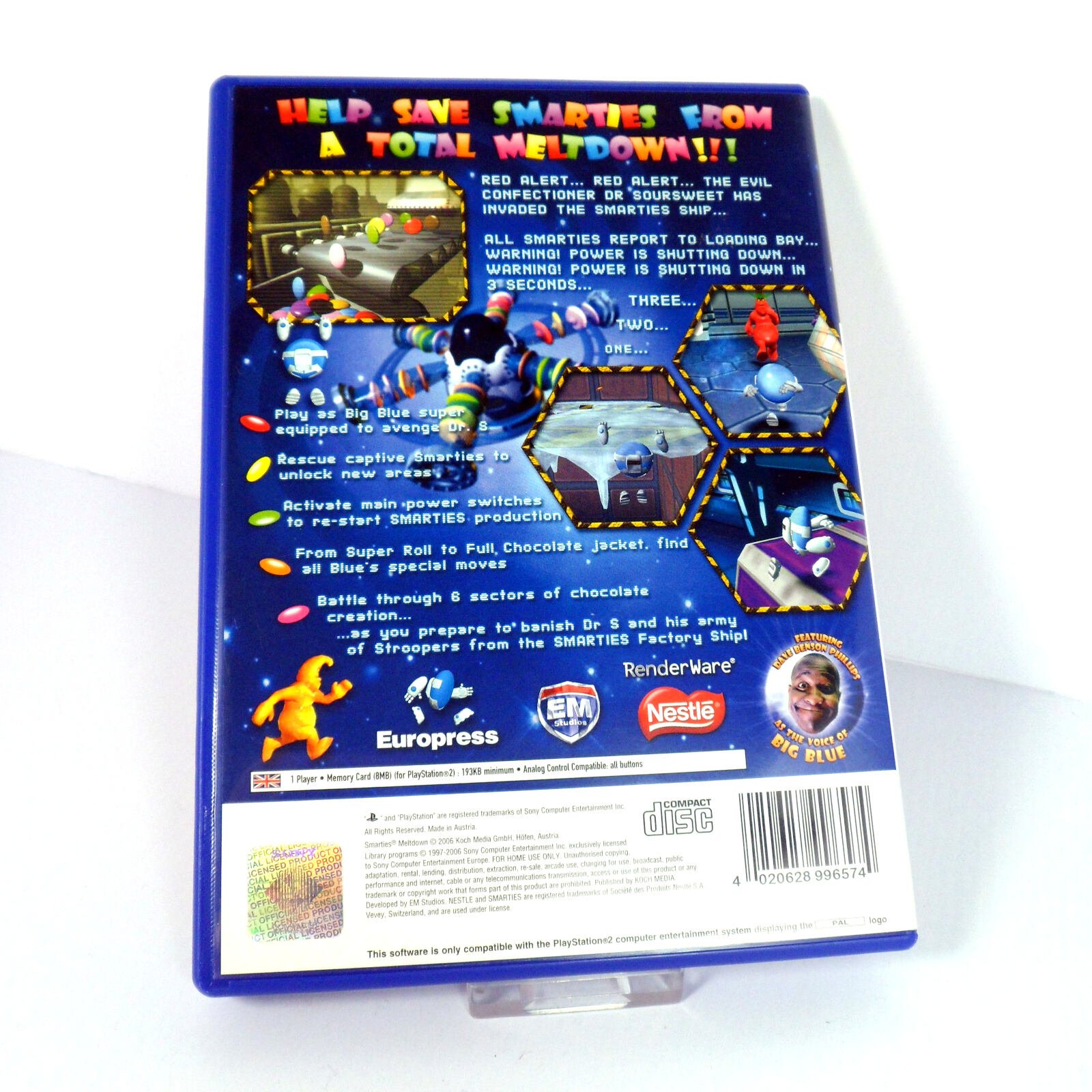 Ps2 smarties meltdown - Jeux vidéo
