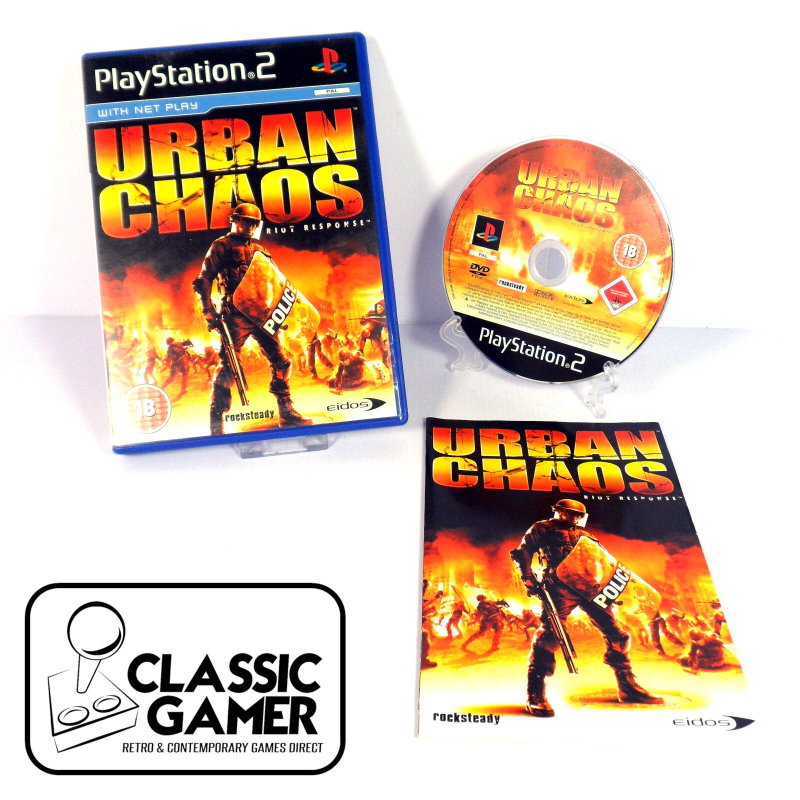 Urban Chaos: Riot Response (Sony PlayStation 2)