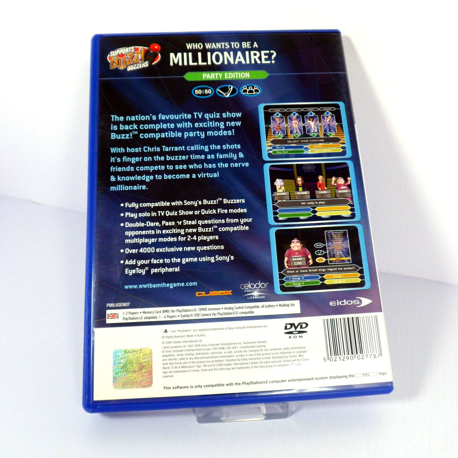 Who Wants To Be A Millionaire: Party Edition (Sony PlayStation 2) - Image 3