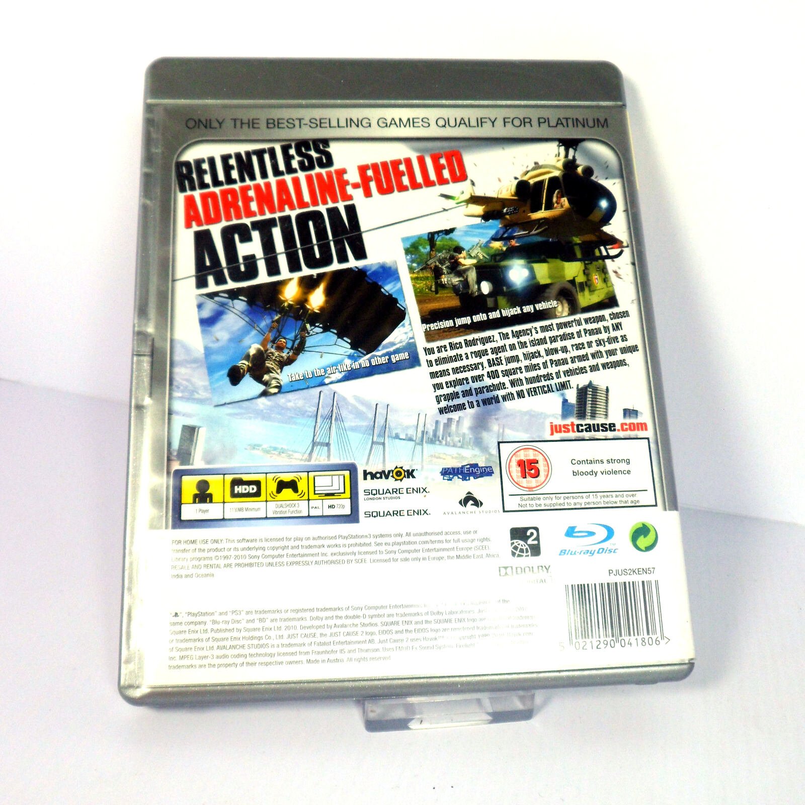Just Cause 2 (Platinum Best of PS3) (Sony PlayStation 3) - Image 3