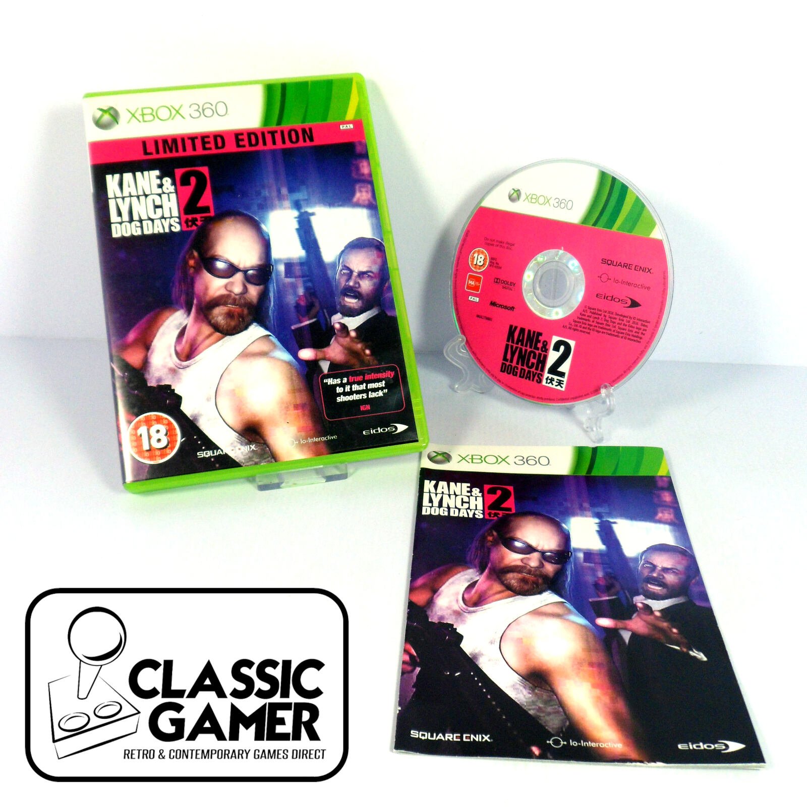 Kane & Lynch 2: Dog Days - Limited Edition (Microsoft Xbox 360)