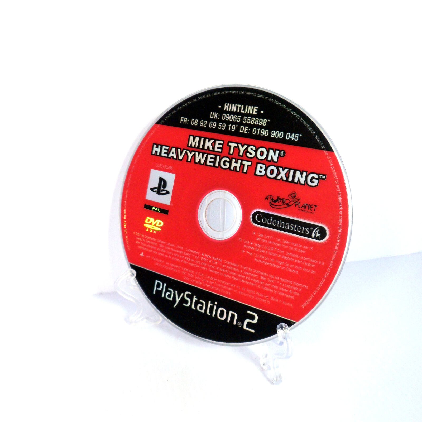 Mike Tyson Boxing PS1 PAL Complet testé et authentique FR