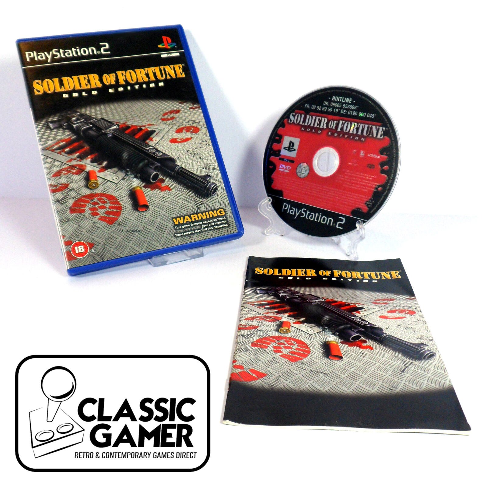 Soldier of Fortune: Gold Edition (Sony PlayStation 2)