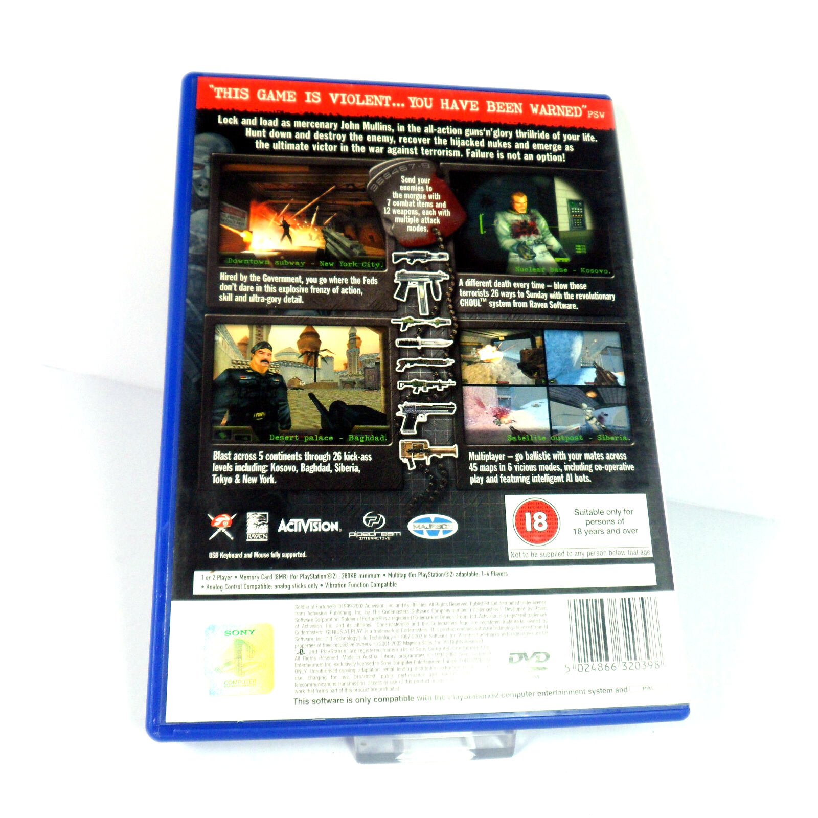 Soldier of Fortune: Gold Edition (Sony PlayStation 2) - Image 3