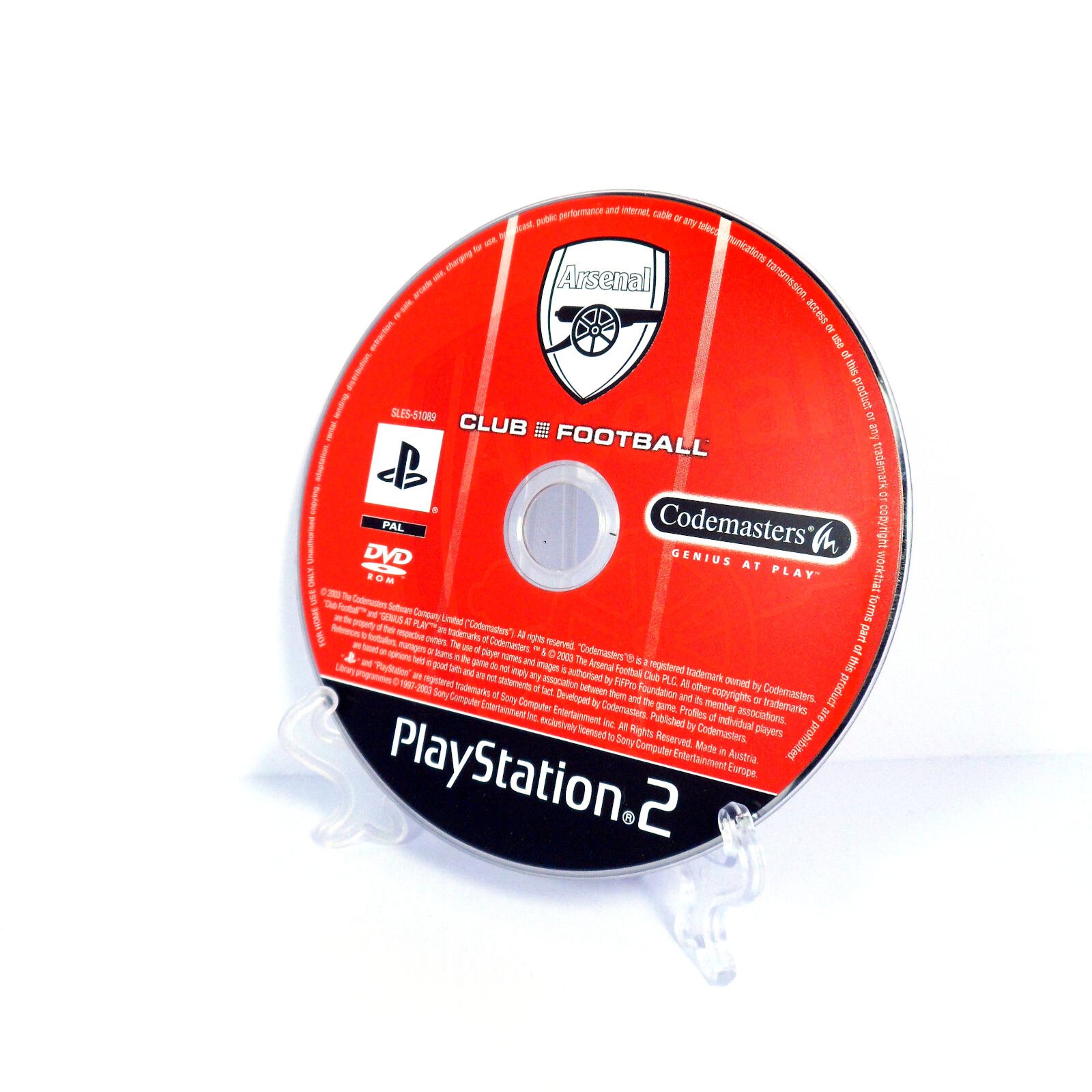 Arsenal Club Football 2003/04 Season (Sony PlayStation 2) - Image 2