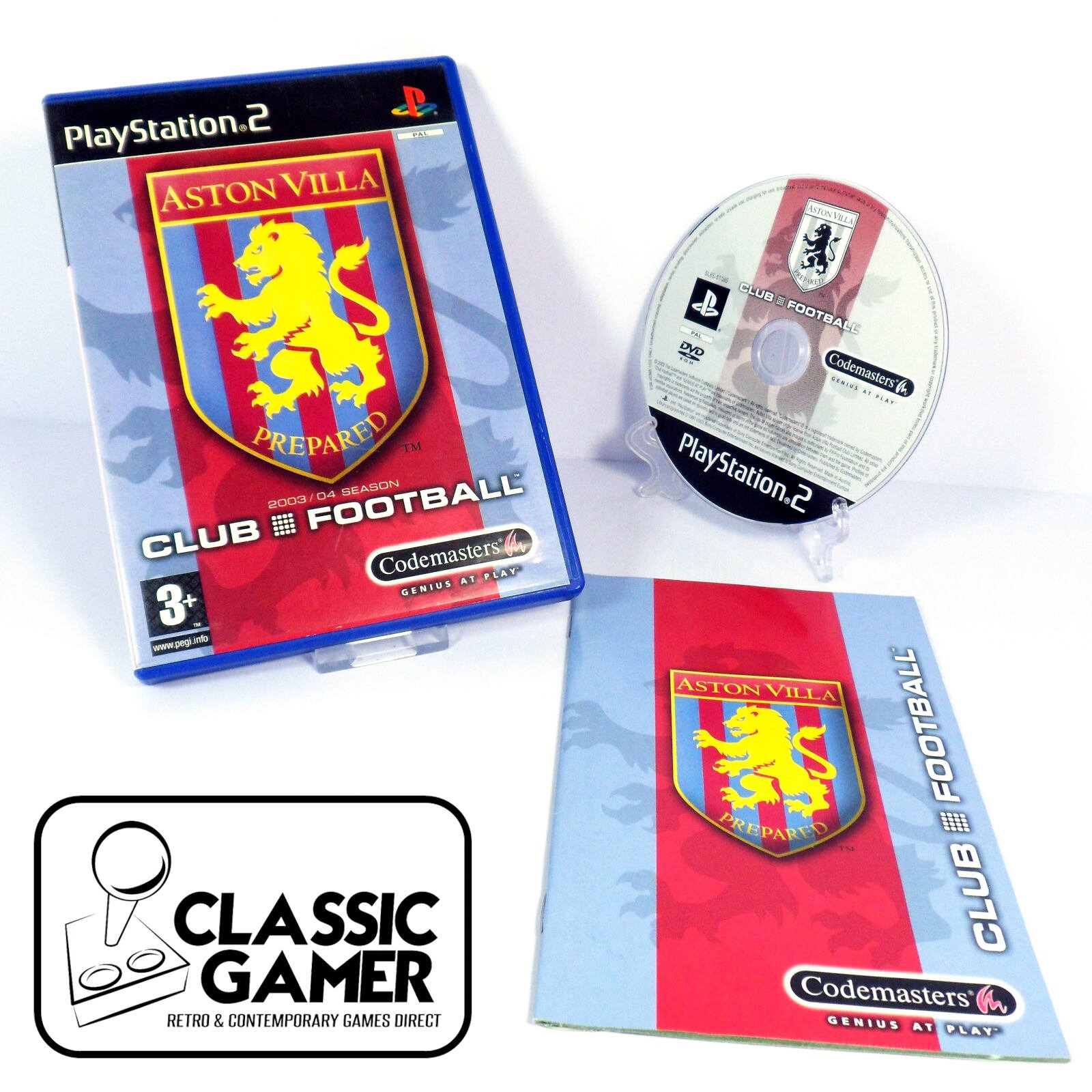Aston Villa Club Football 2003/04 Season (Sony PlayStation 2)