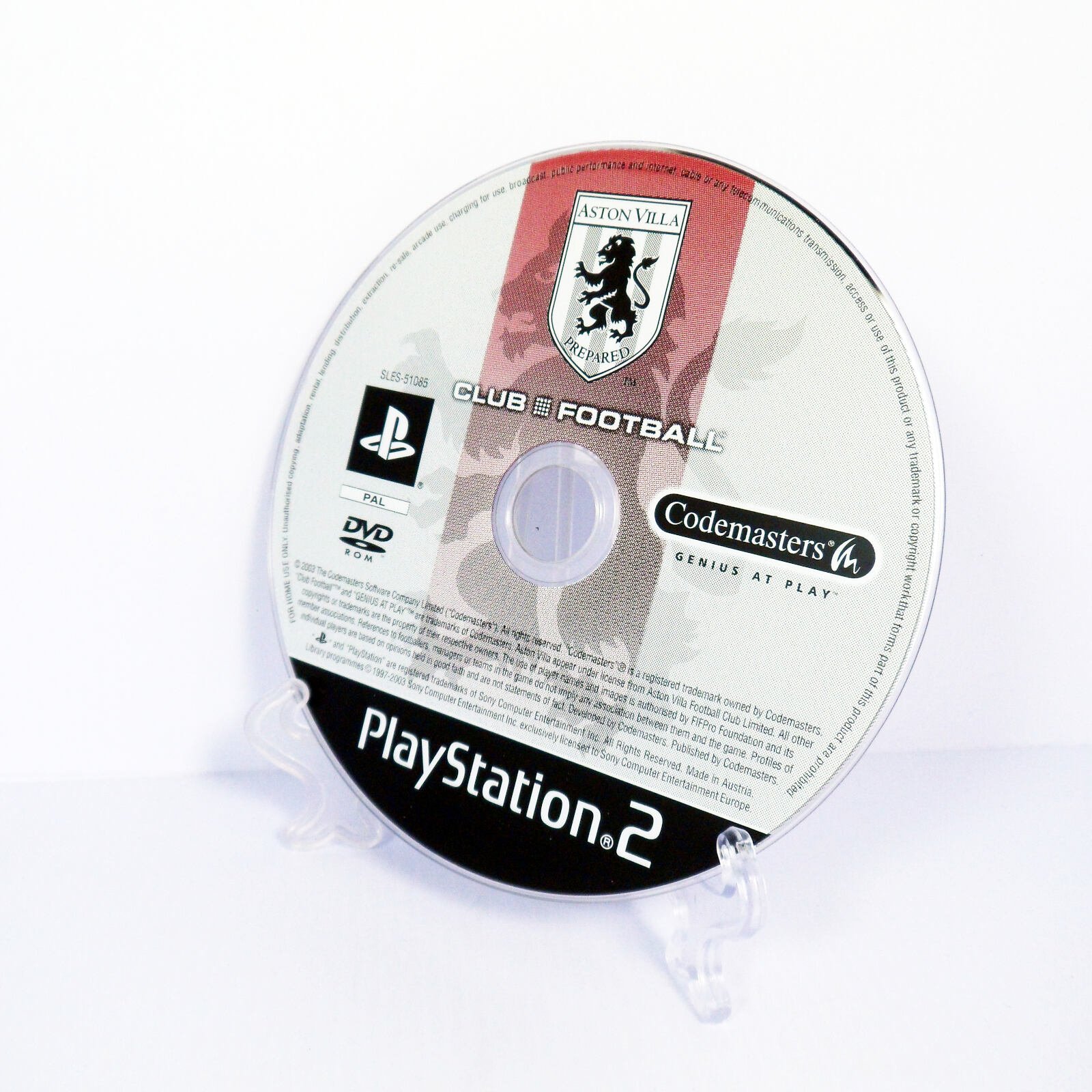 Aston Villa Club Football 2003/04 Season (Sony PlayStation 2) - Image 2