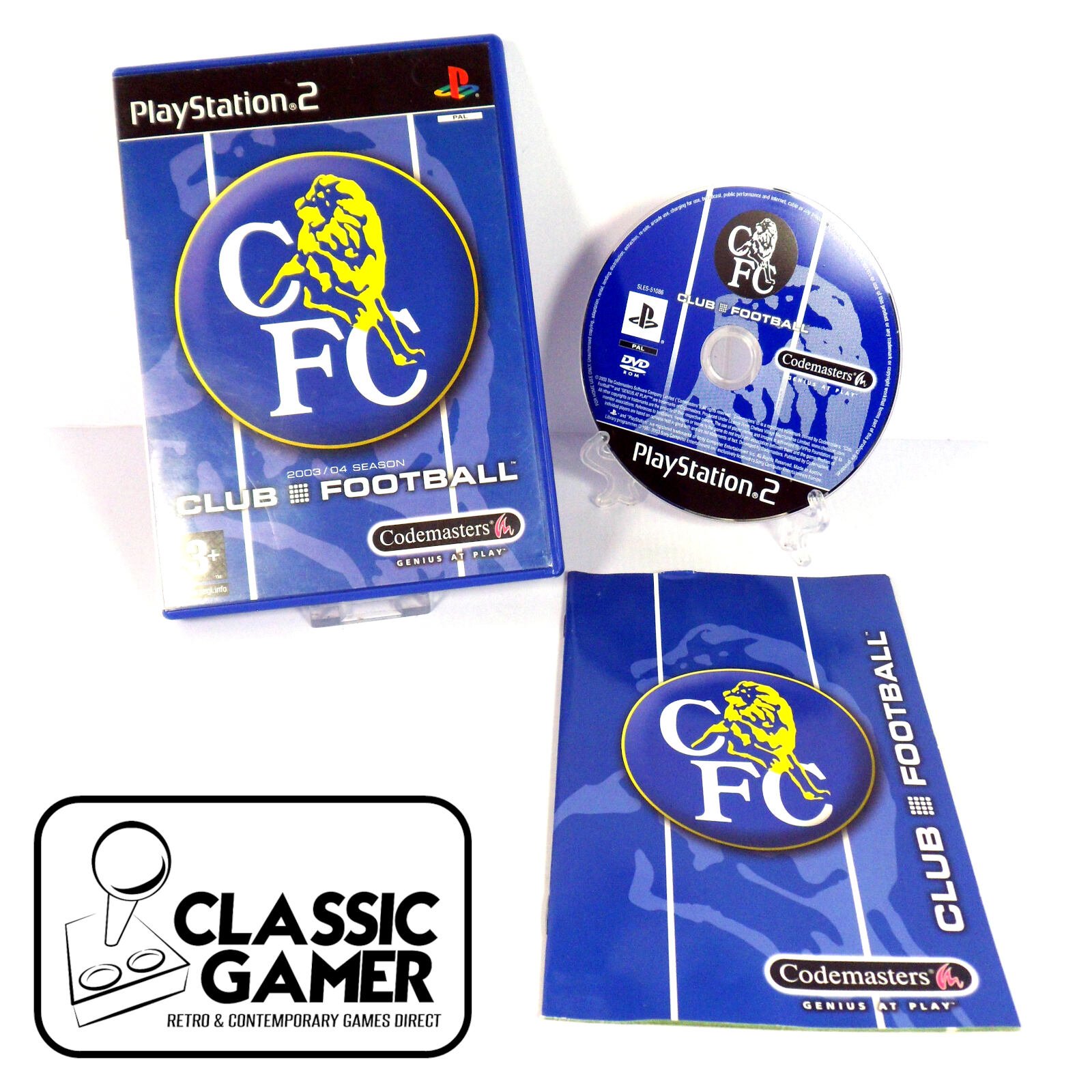 Chelsea FC Club Football 2003/04 Season (Sony PlayStation 2)