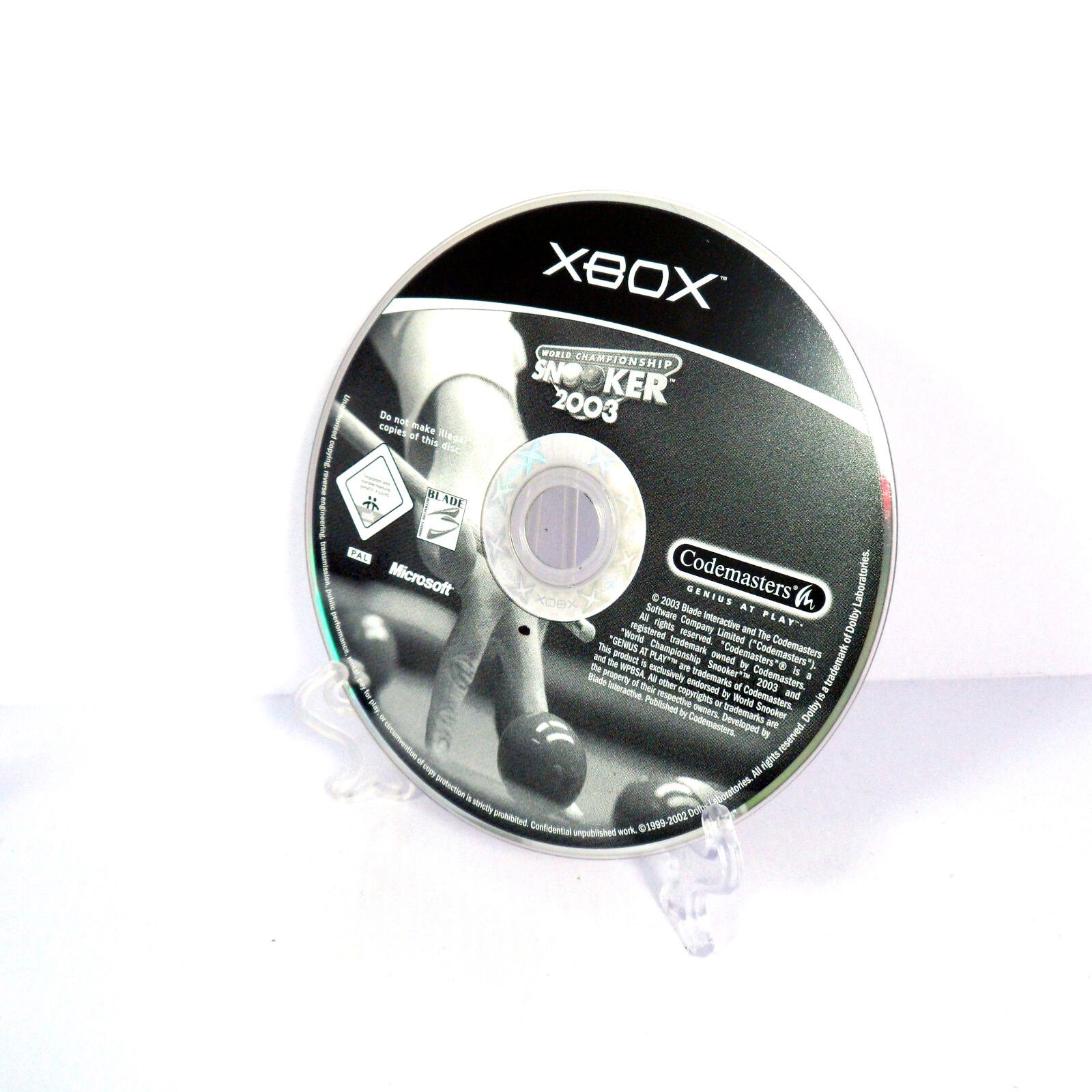 World Championship Snooker 2003 (Microsoft Xbox) - Image 2