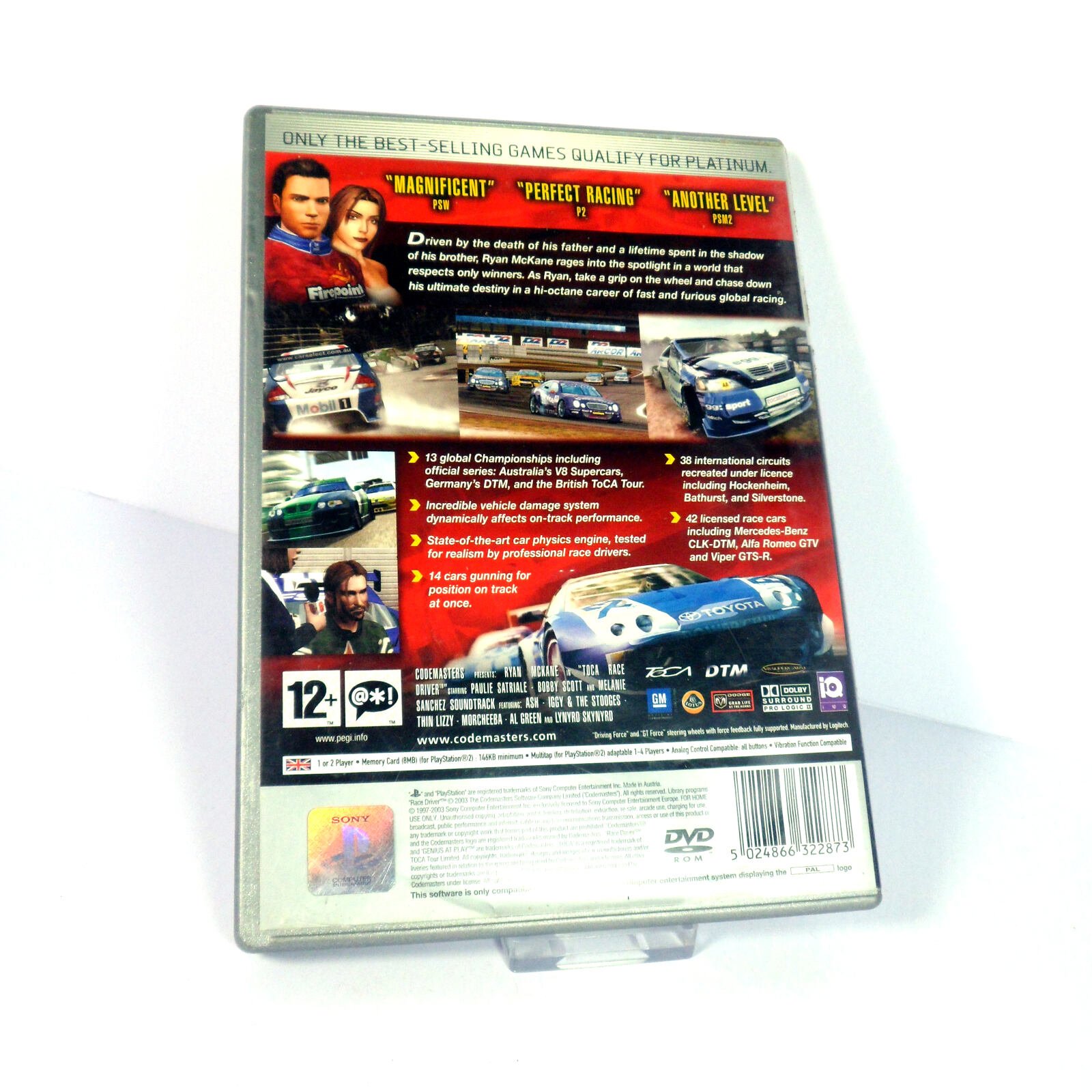TOCA Race Driver (Platinum) (Sony PlayStation 2) - Image 3