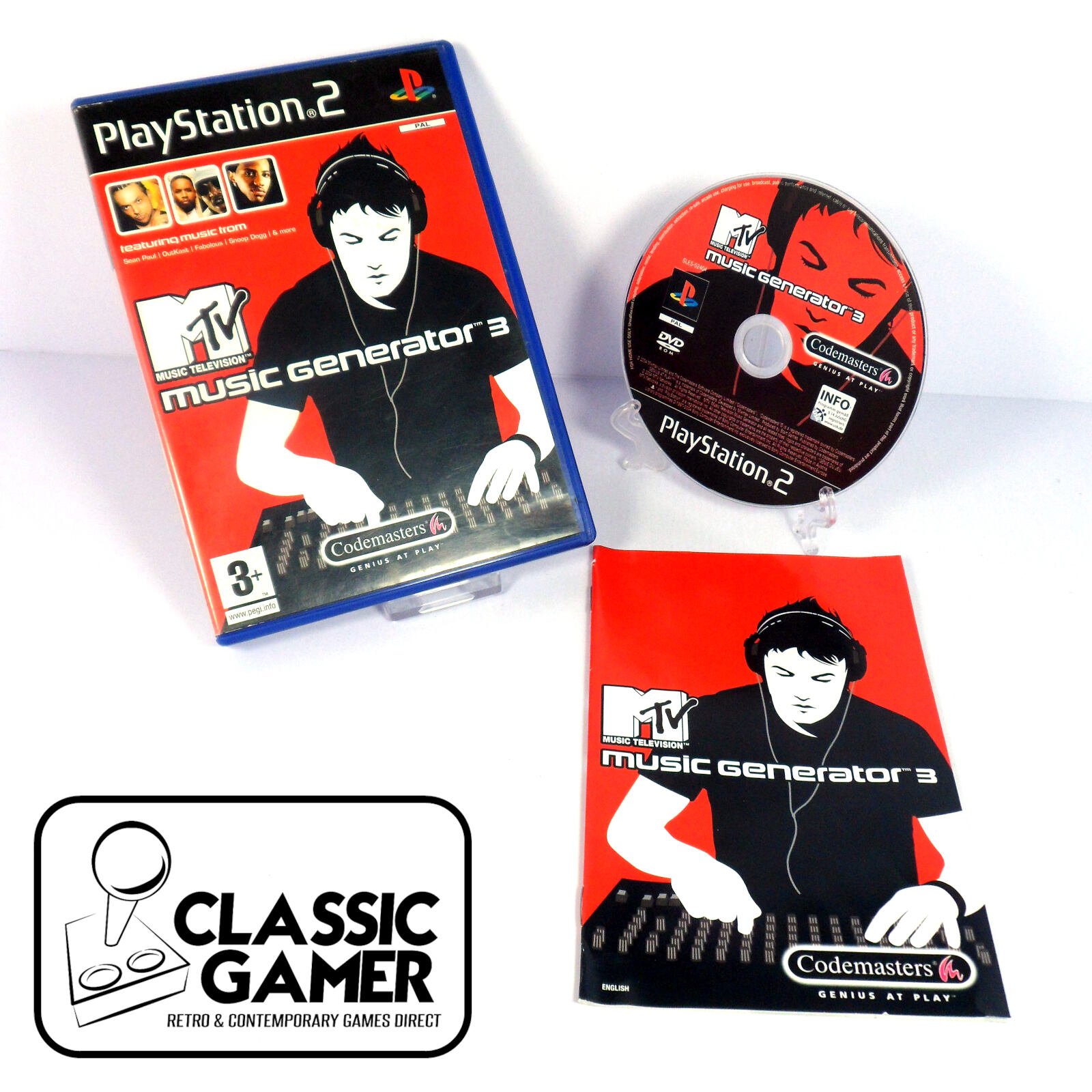 MTV Music Generator 3 (Sony PlayStation 2)