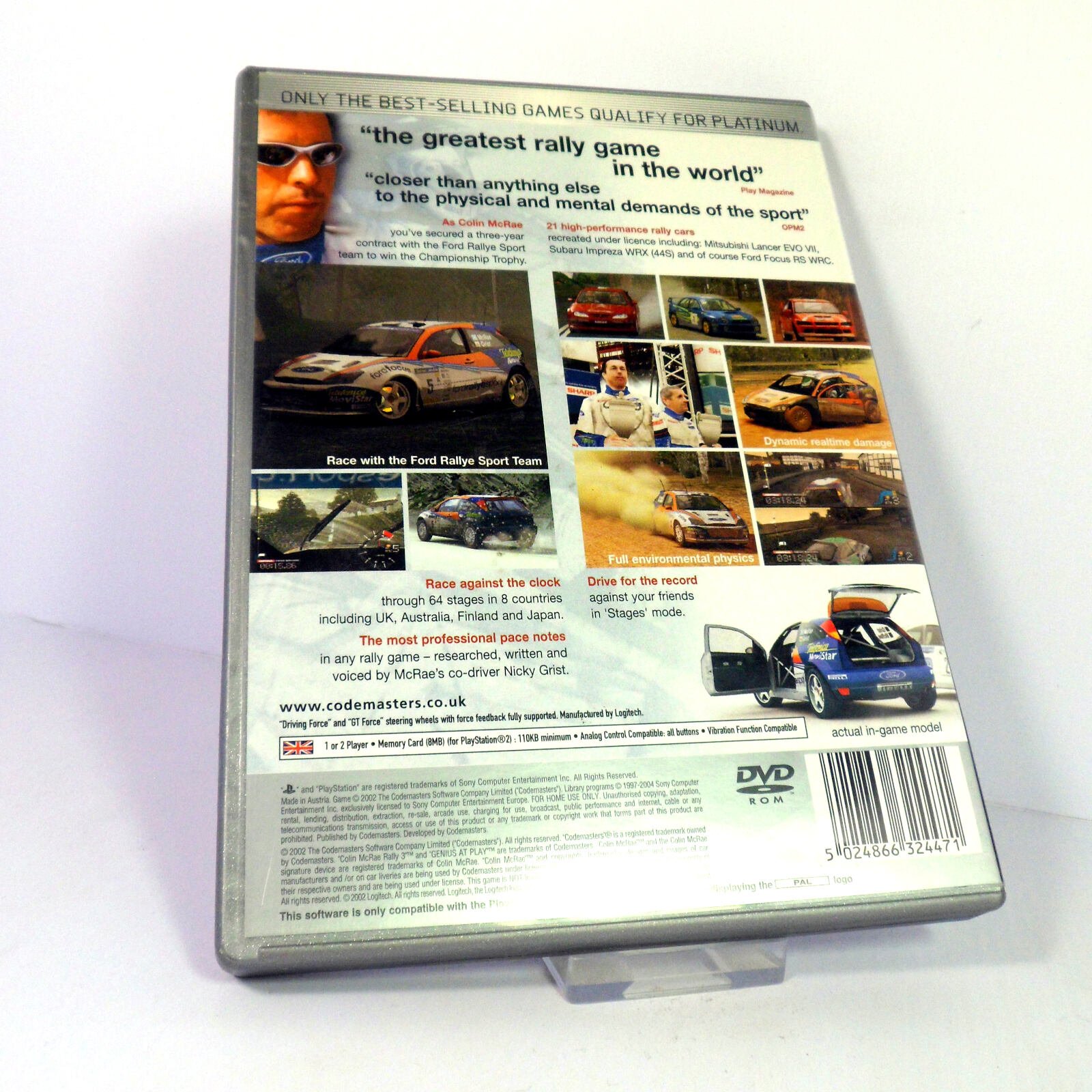 Colin McRae Rally 3 (Platinum) (Sony PlayStation 2) - Image 3