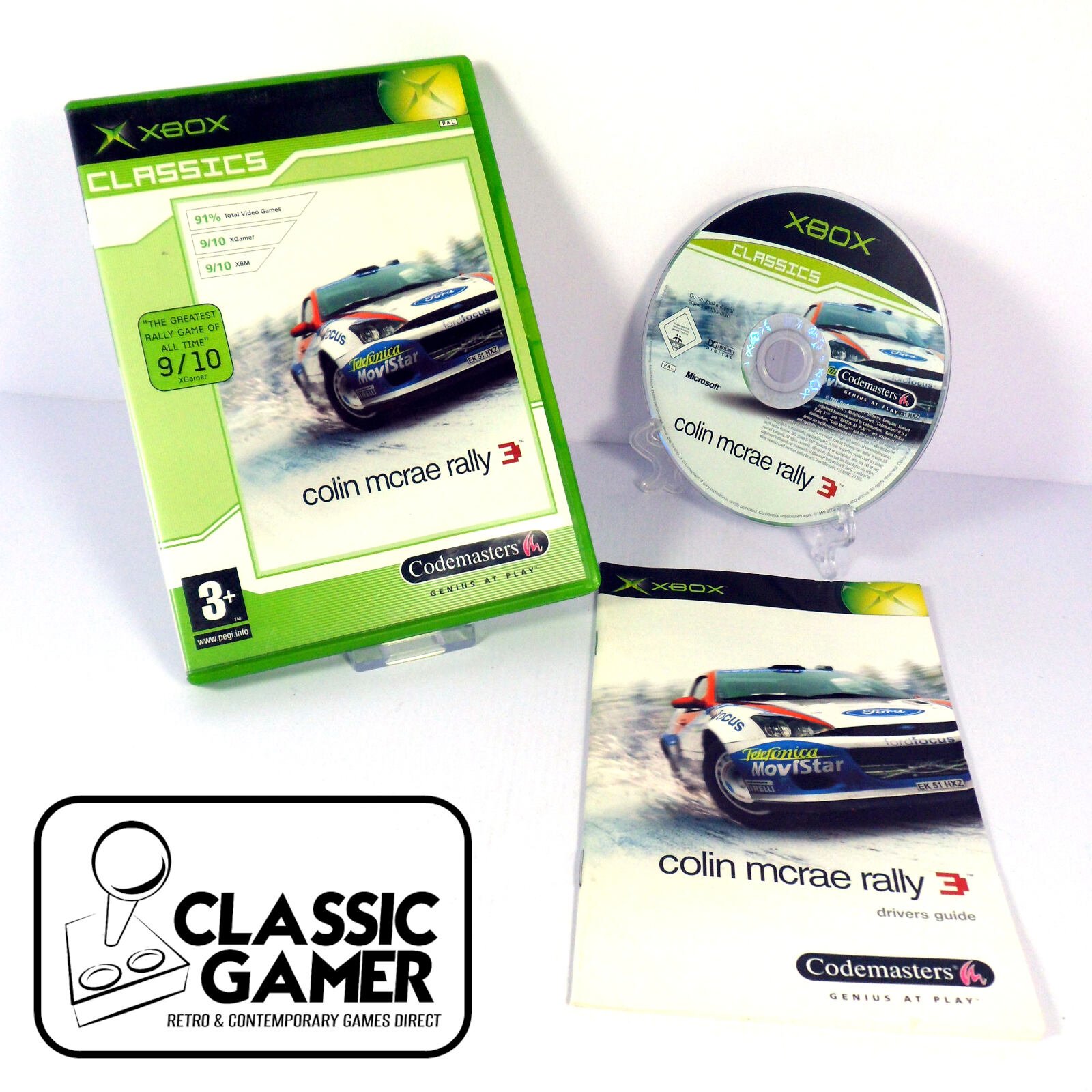 Colin McRae Rally 3 (Classics) (Microsoft Xbox)