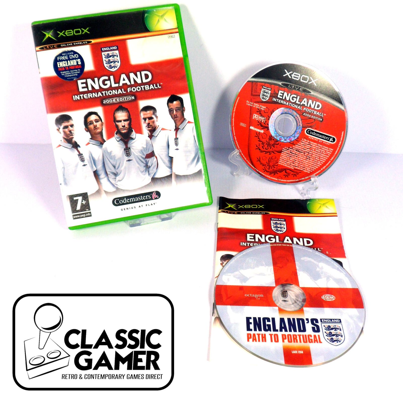 England International Football 2004 Edition (Microsoft Xbox)