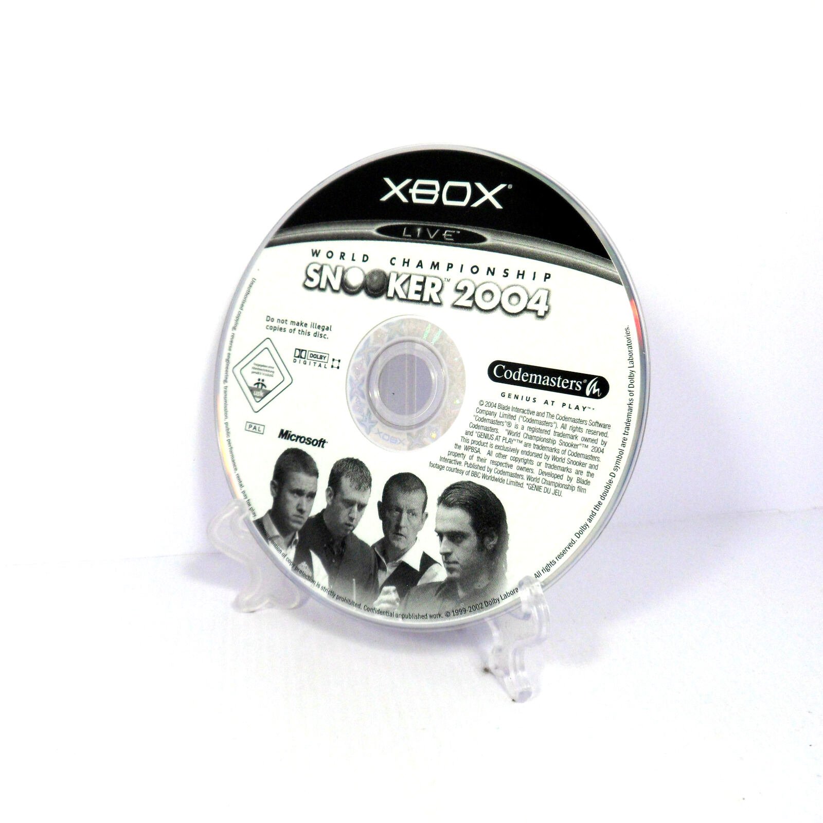 World Championship Snooker 2004 (Microsoft Xbox) - Image 2