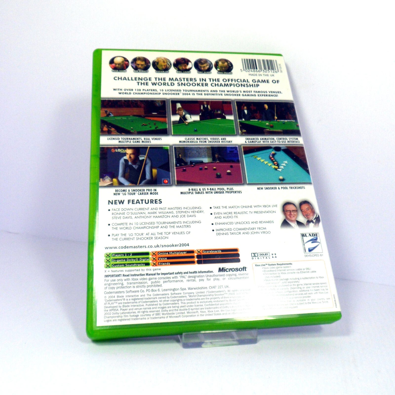 World Championship Snooker 2004 (Microsoft Xbox) - Image 3