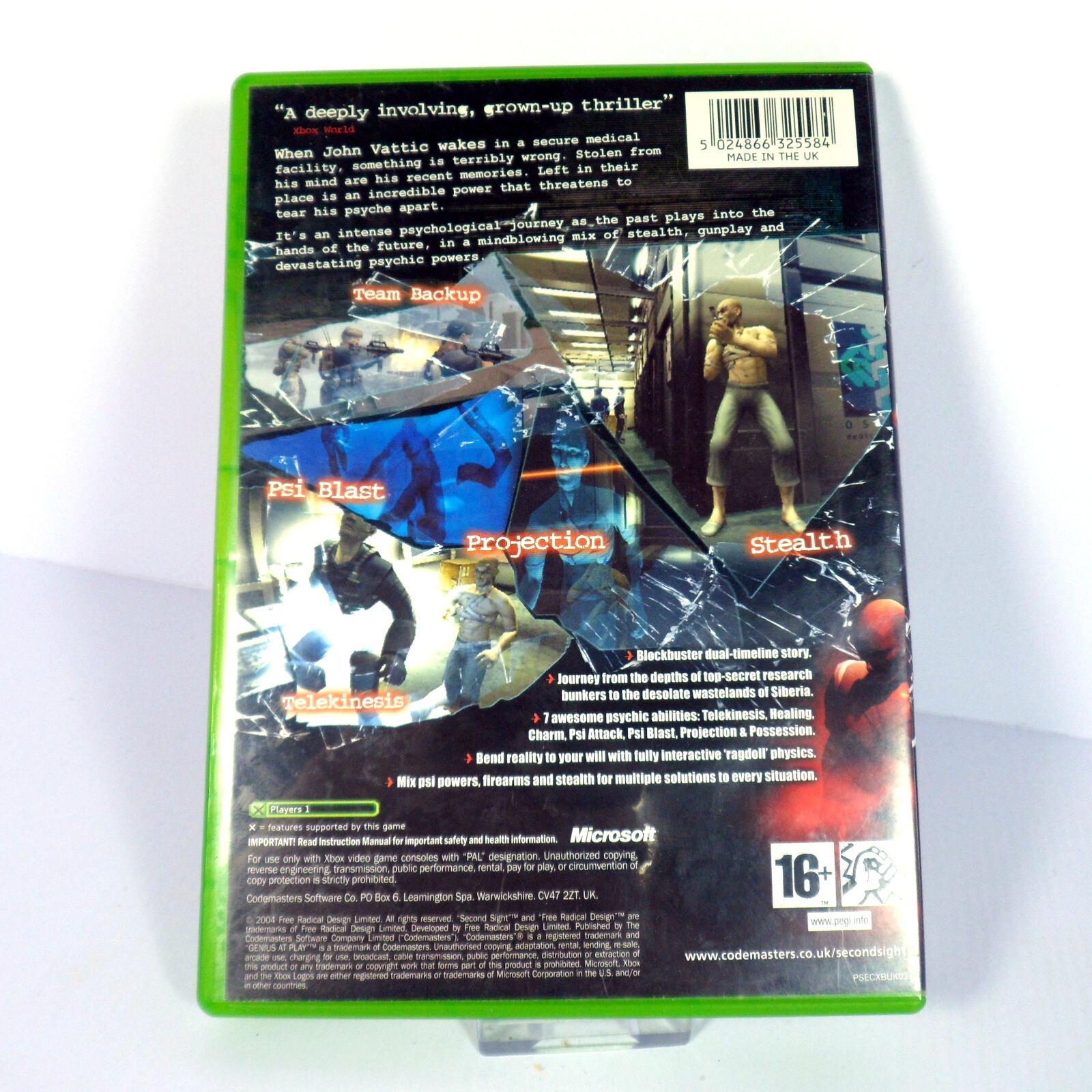 Second Sight (Microsoft Xbox) - Image 3