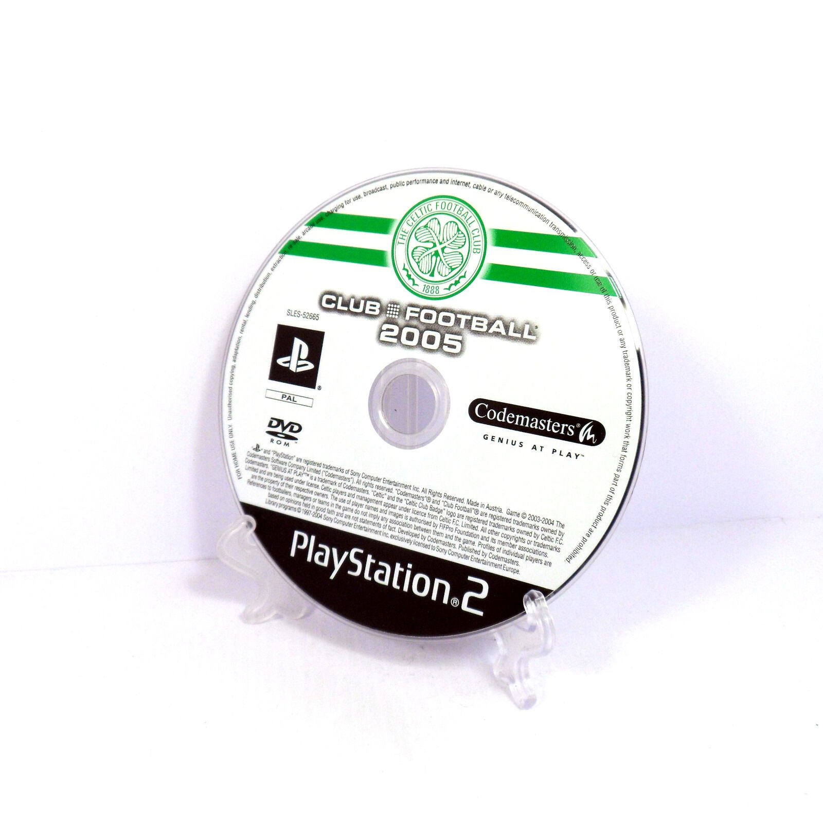 Celtic FC Club Football 2005 (Sony PlayStation 2) - Image 2