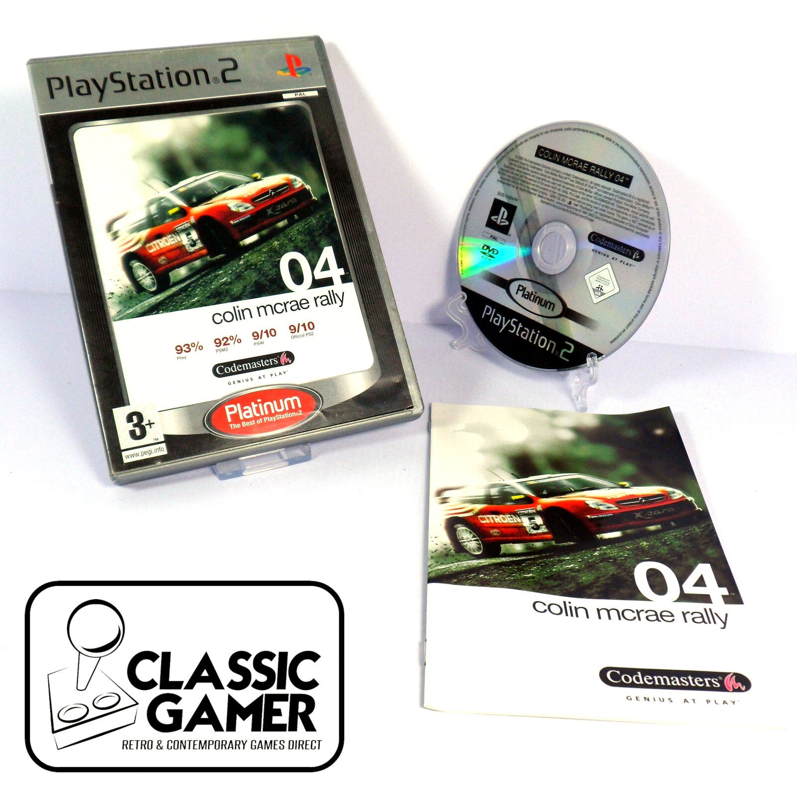 Colin McRae Rally 04 (Platinum) (Sony PlayStation 2)