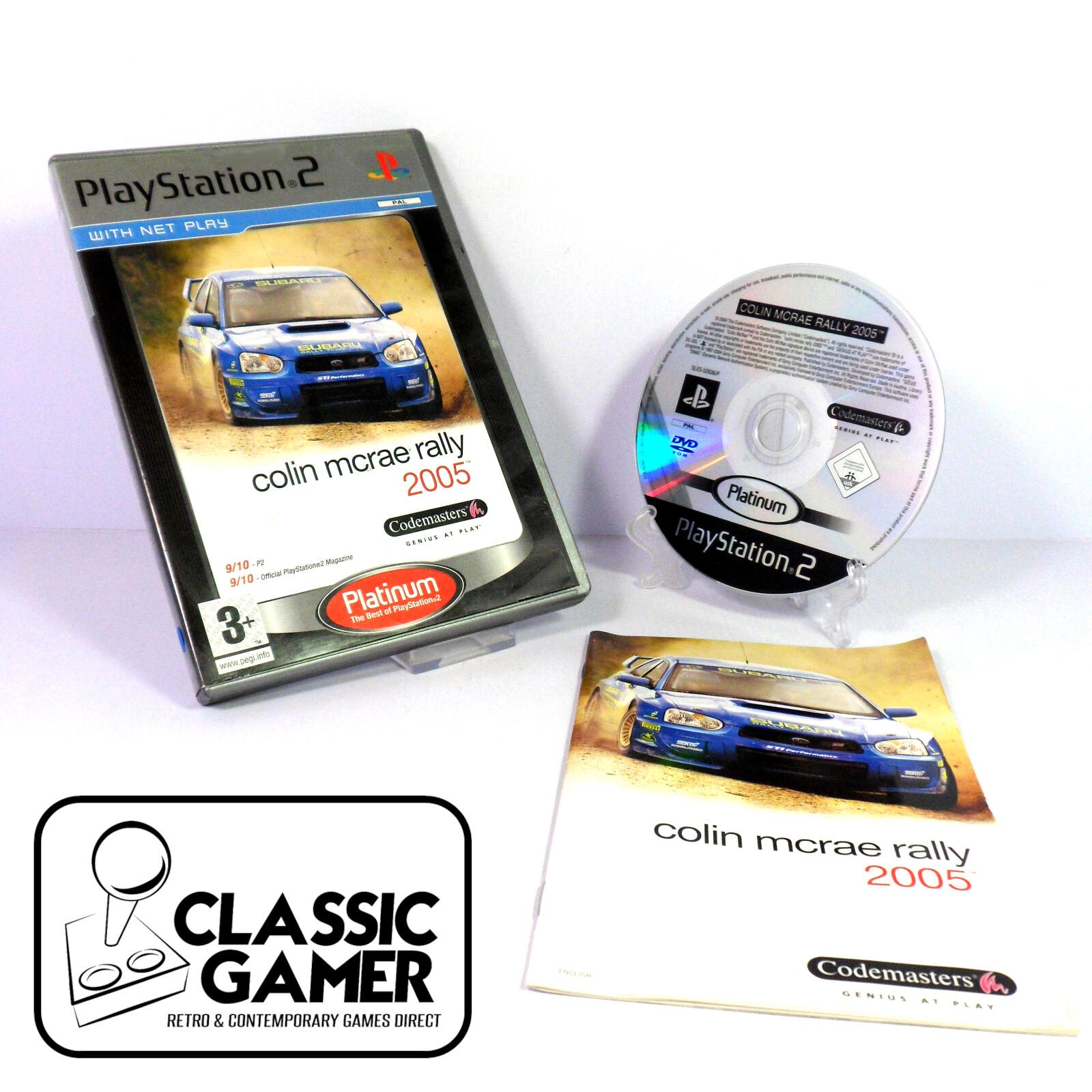 Colin McRae Rally 2005 (Platinum) (Sony PlayStation 2)