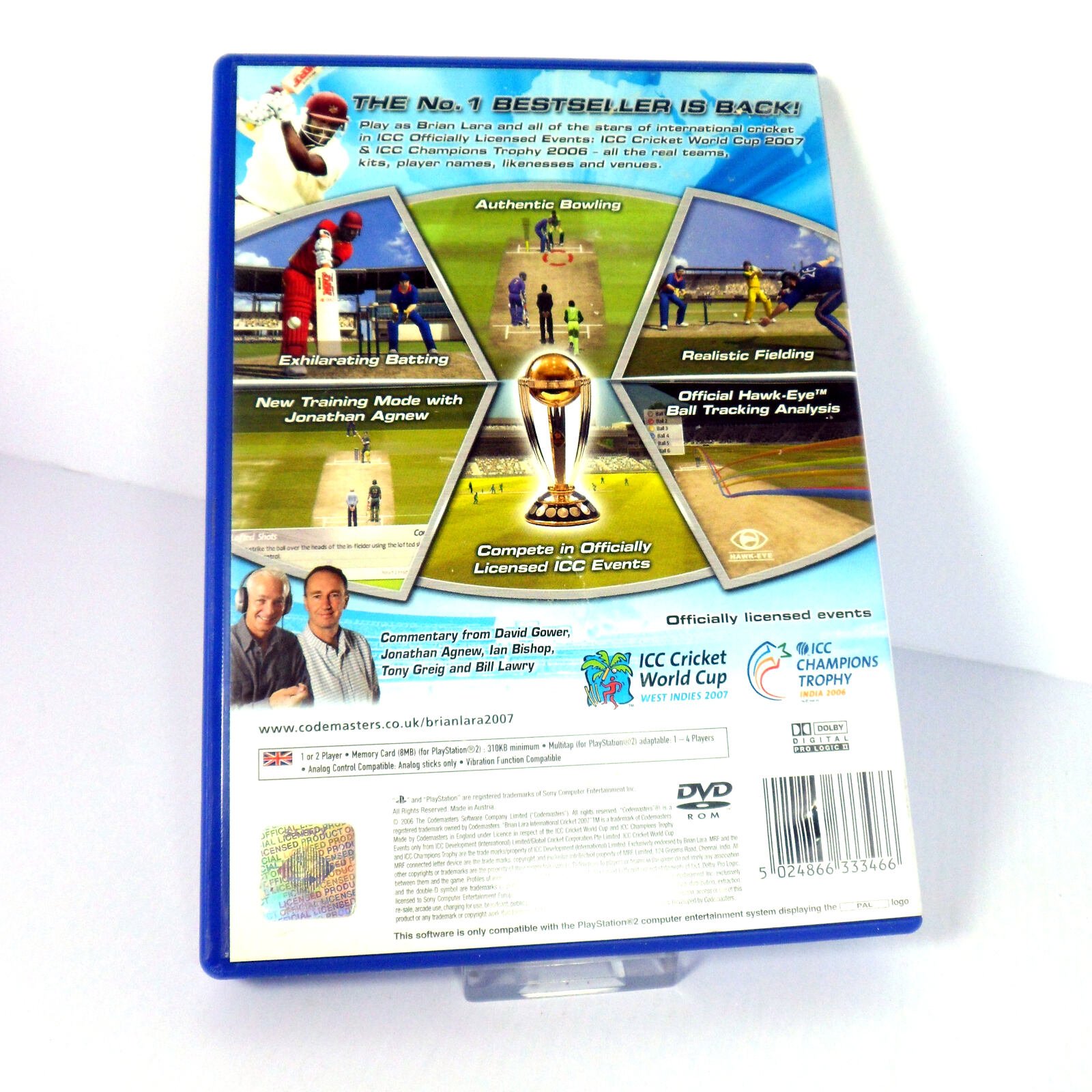 Brian Lara International Cricket 2007 (Sony PlayStation 2) - Image 3