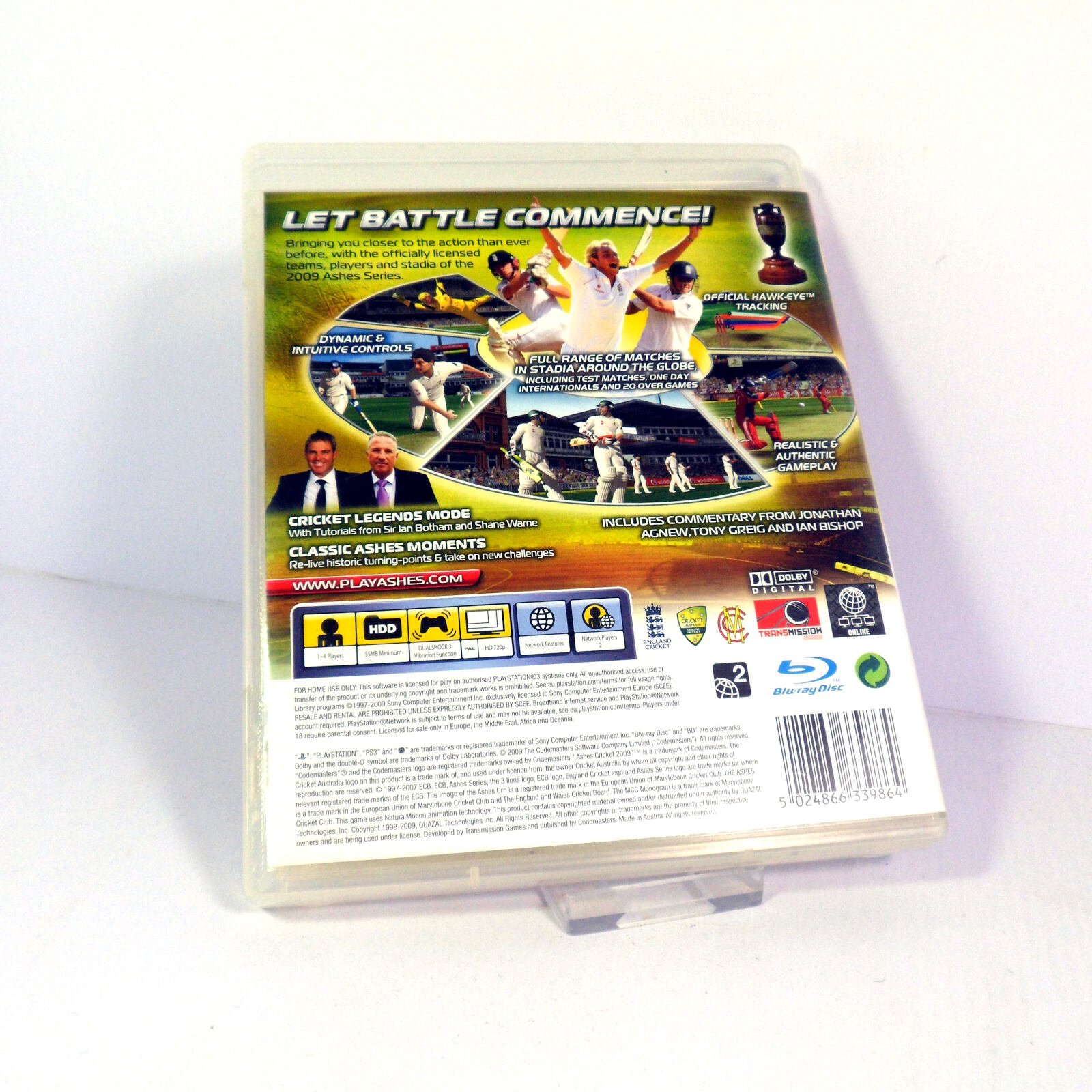 Ashes Cricket 2009 (Sony PlayStation 3) - Image 3