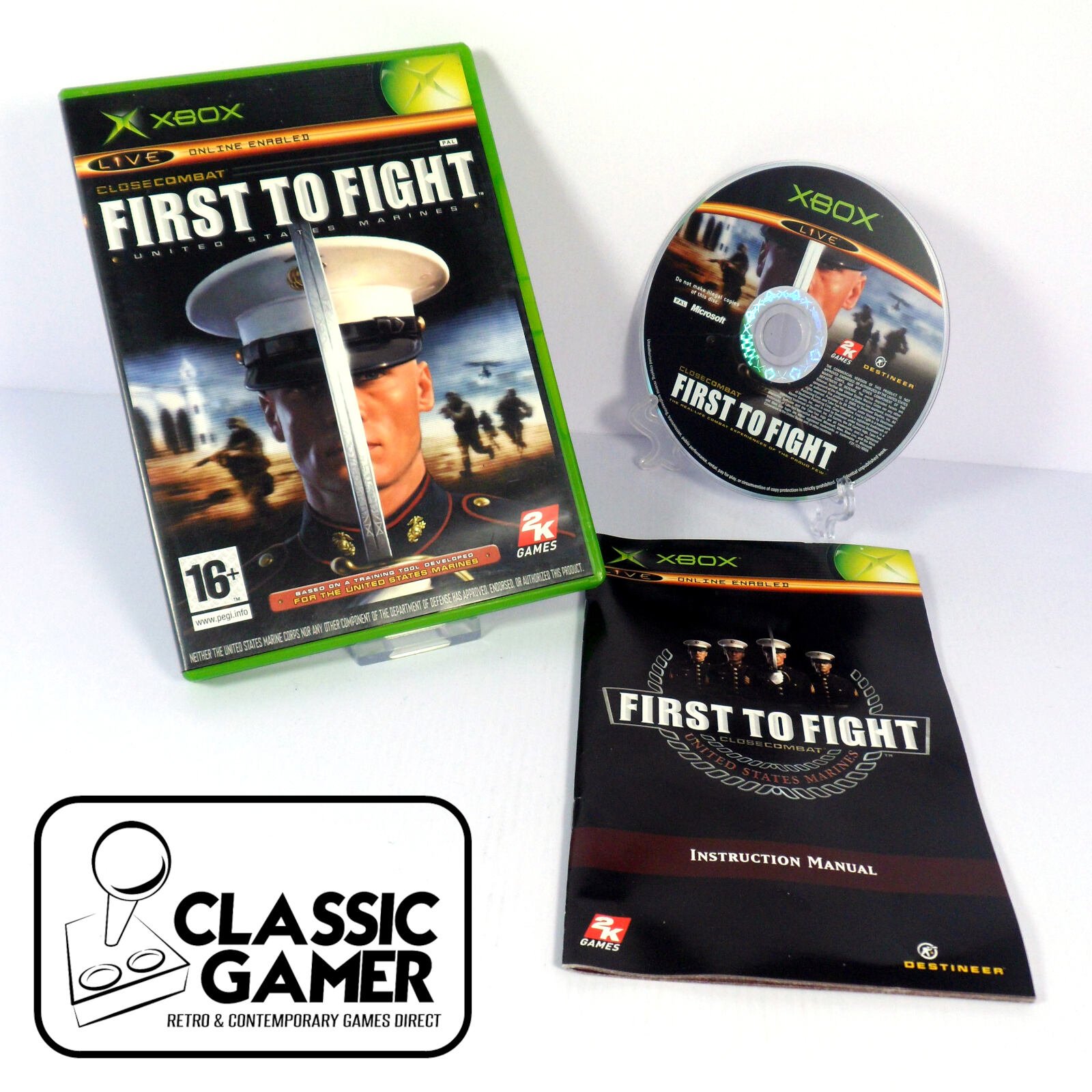 Close Combat: First to Fight (Microsoft Xbox)
