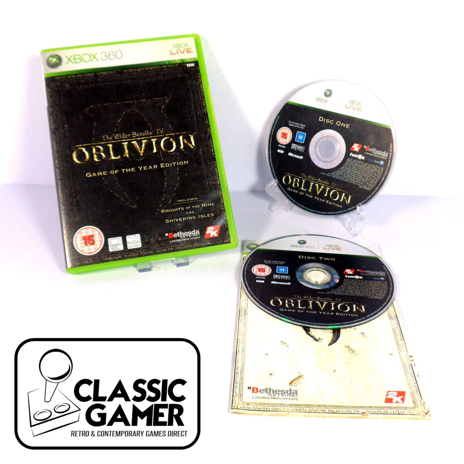 The Elder Scrolls IV Oblivion Xbox 360 Complet PAL FR