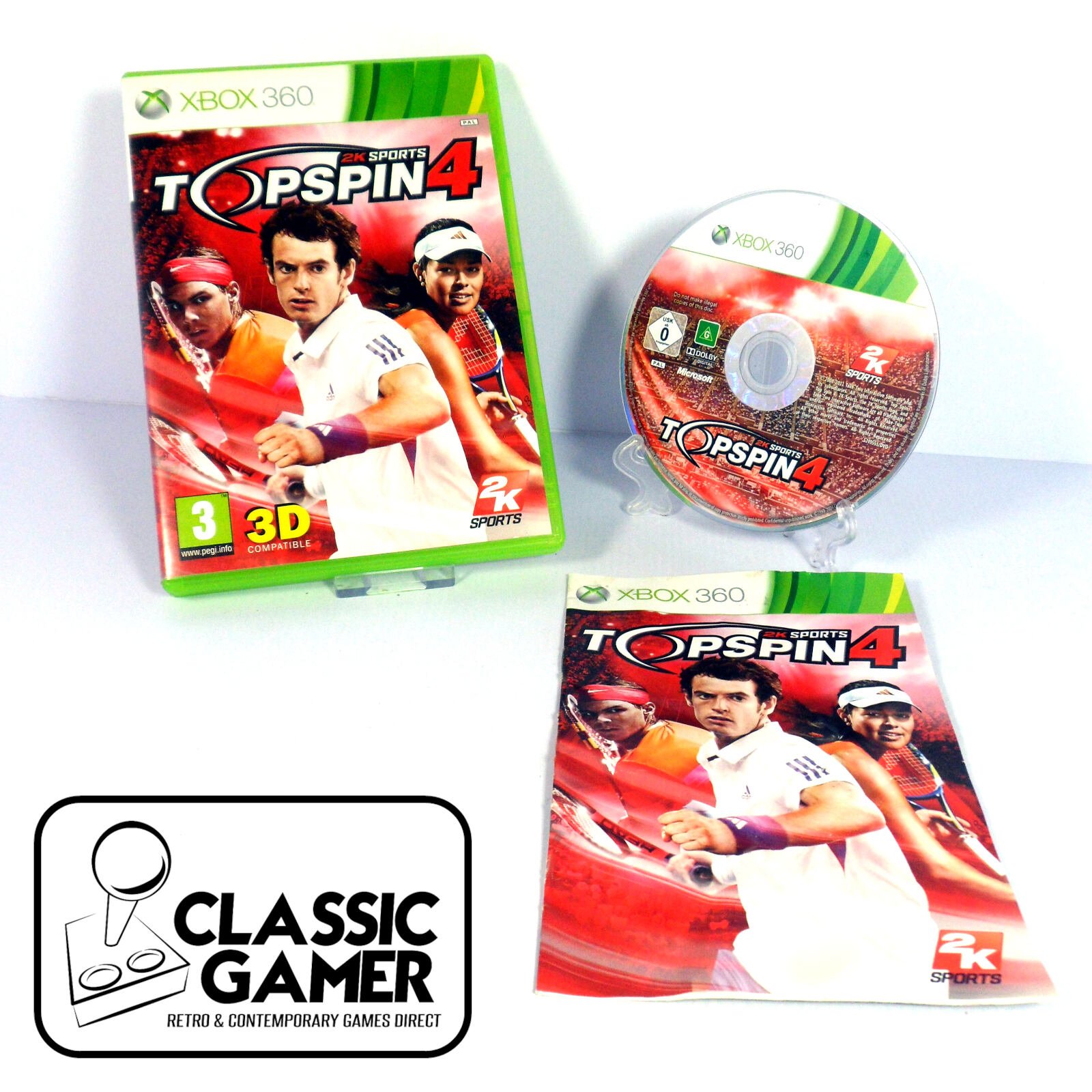 Top Spin 4 (Microsoft Xbox 360)