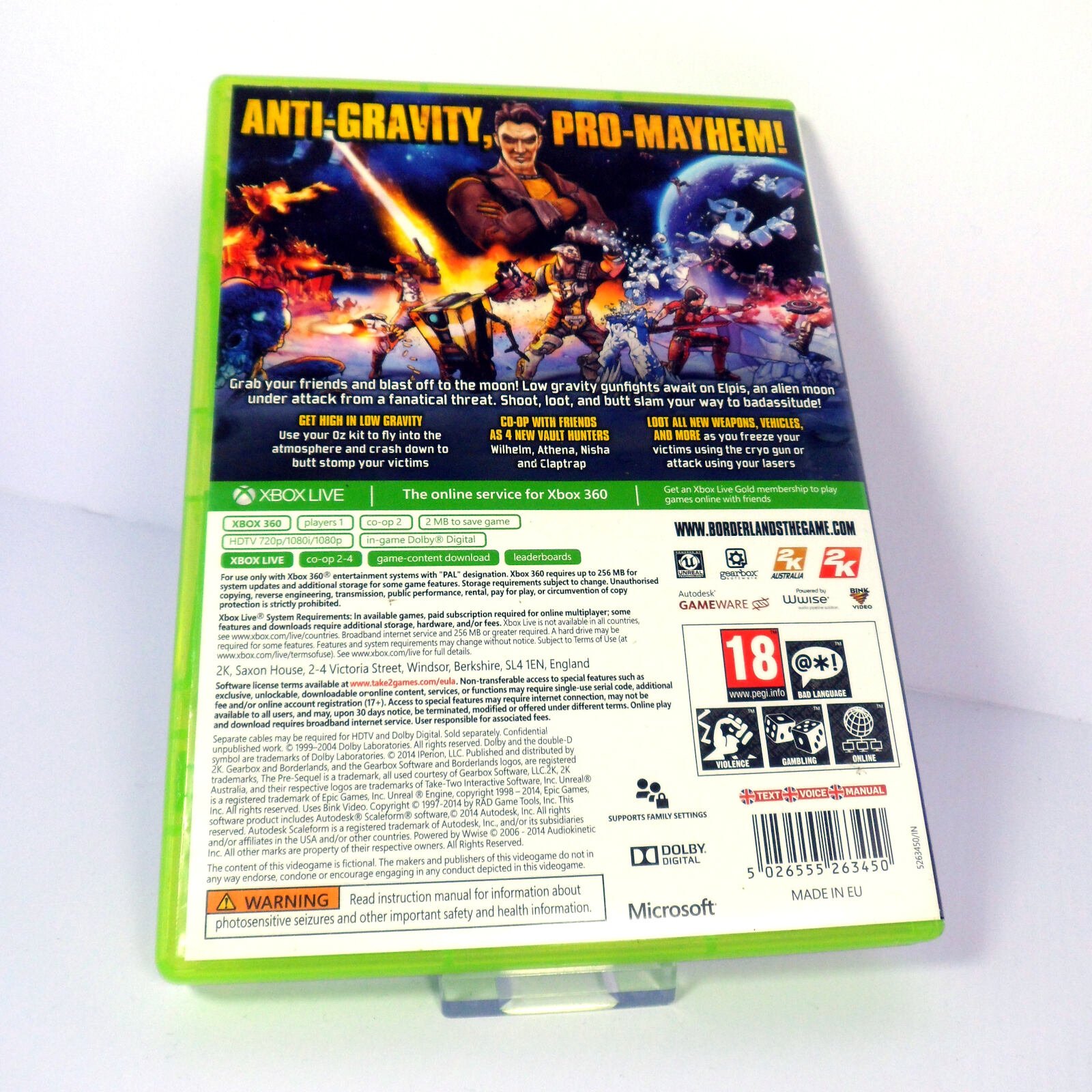 Borderlands: The Pre-Sequel (Microsoft Xbox 360) - Image 3