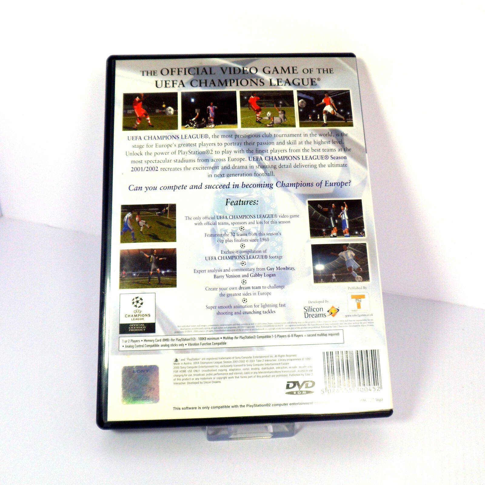 UEFA Champions League 2001-2002 (Sony PlayStation 2) - Image 3