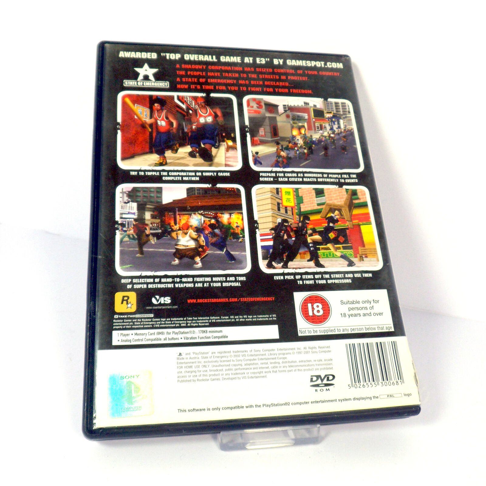 State of Emergency (Sony PlayStation 2) - ClassicGamer: Classic & Retro