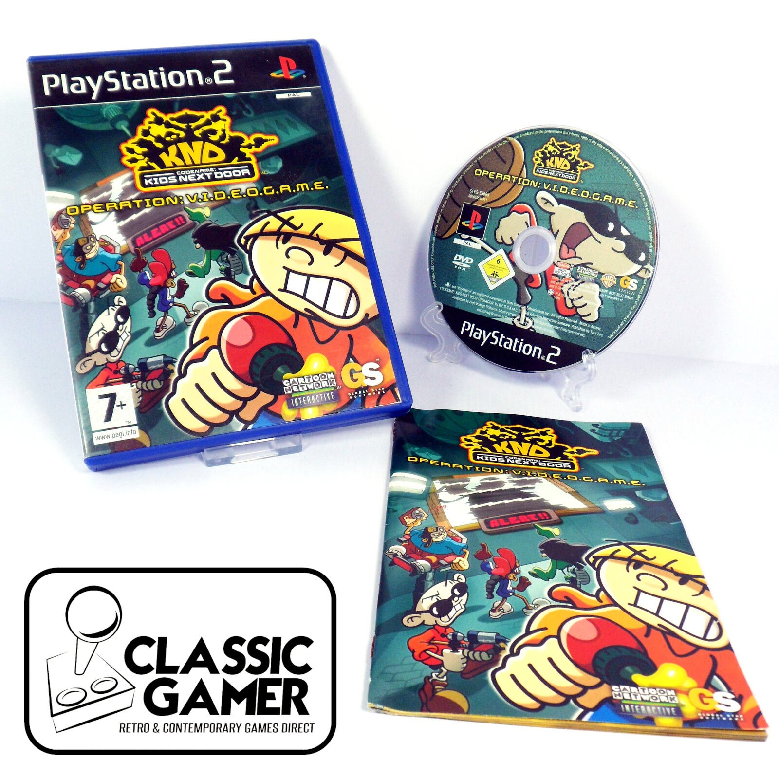 Codename: Kids Next Door: Operation V.I.D.E.O.G.A.M.E. (Sony PlayStation 2)