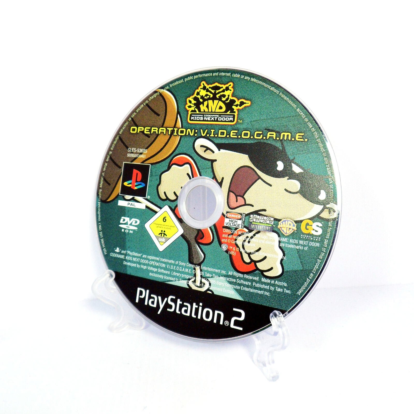 Codename: Kids Next Door: Operation V.I.D.E.O.G.A.M.E. (Sony PlayStation 2) - Image 2