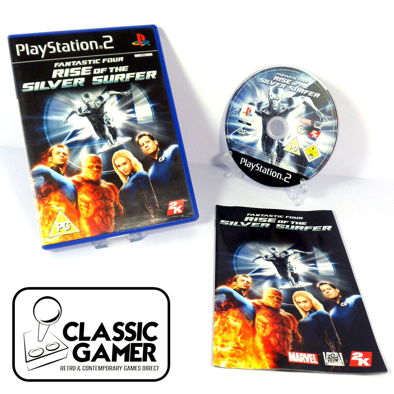 Fantastic 4: Rise of The Silver Surfer (Sony PlayStation 2)