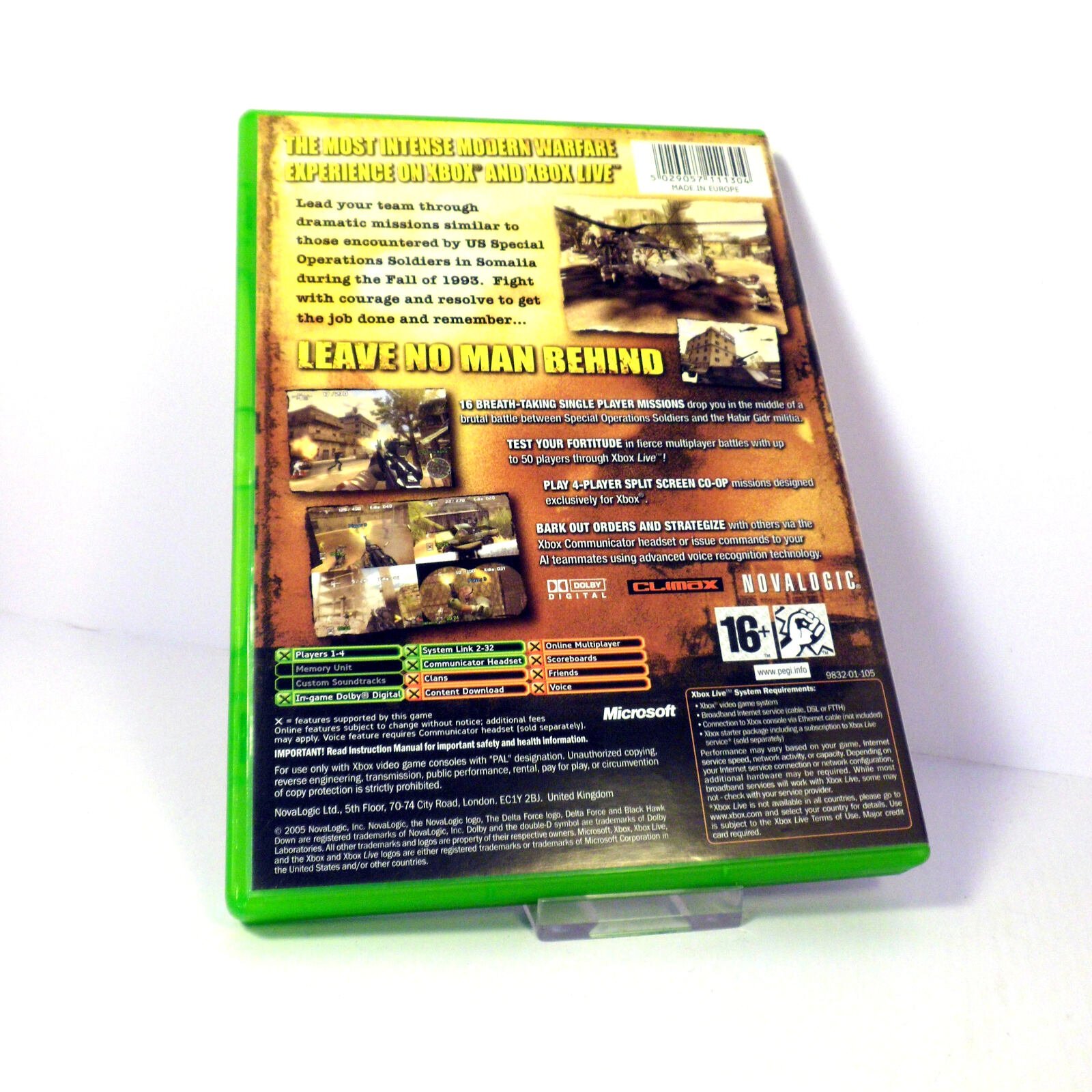 Delta Force: Black Hawk Down (Microsoft Xbox) - Image 3