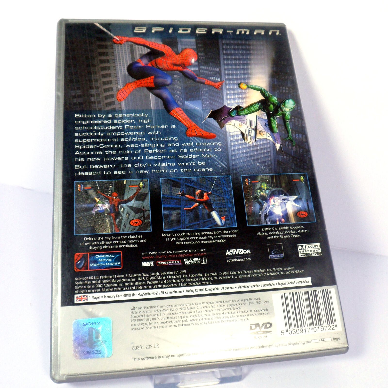 Spider-Man (Platinum) (Sony PlayStation 2) - Image 3