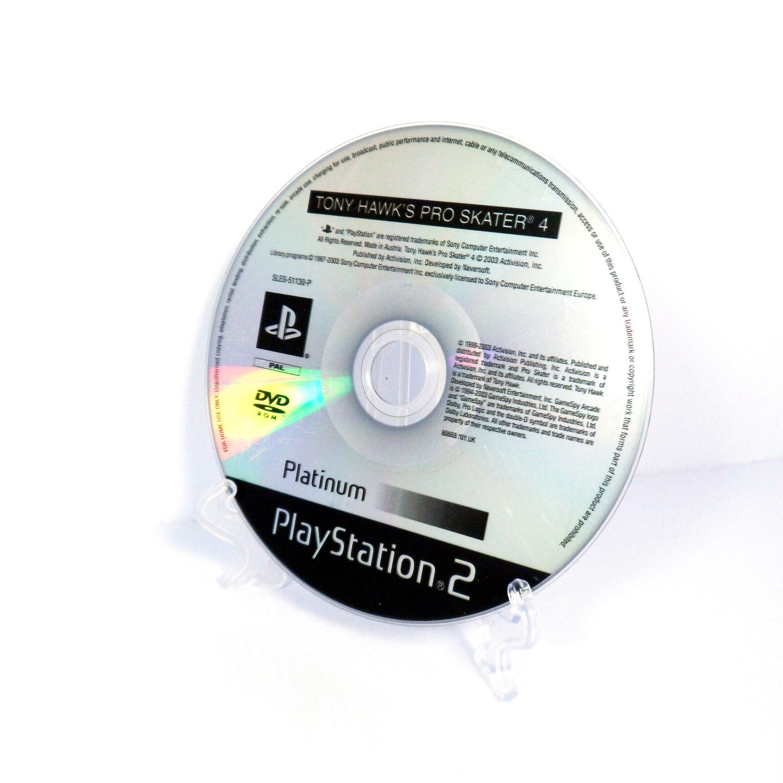 Tony Hawk's Pro Skater 4 (Platinum) (Sony PlayStation 2) - Image 2