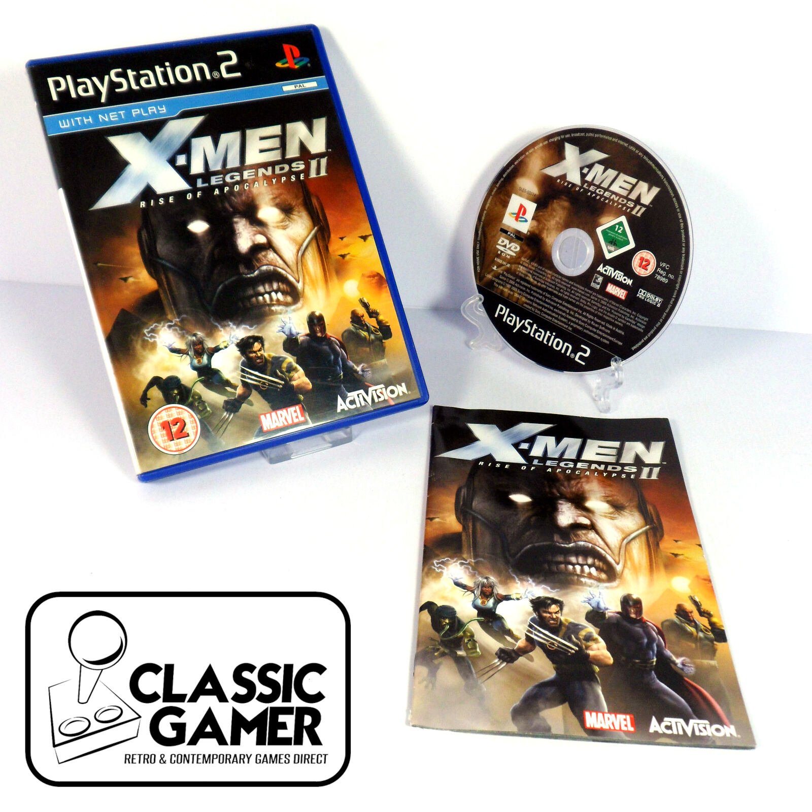 X-Men Legends II: Rise of The Apocalypse (Sony PlayStation 2)
