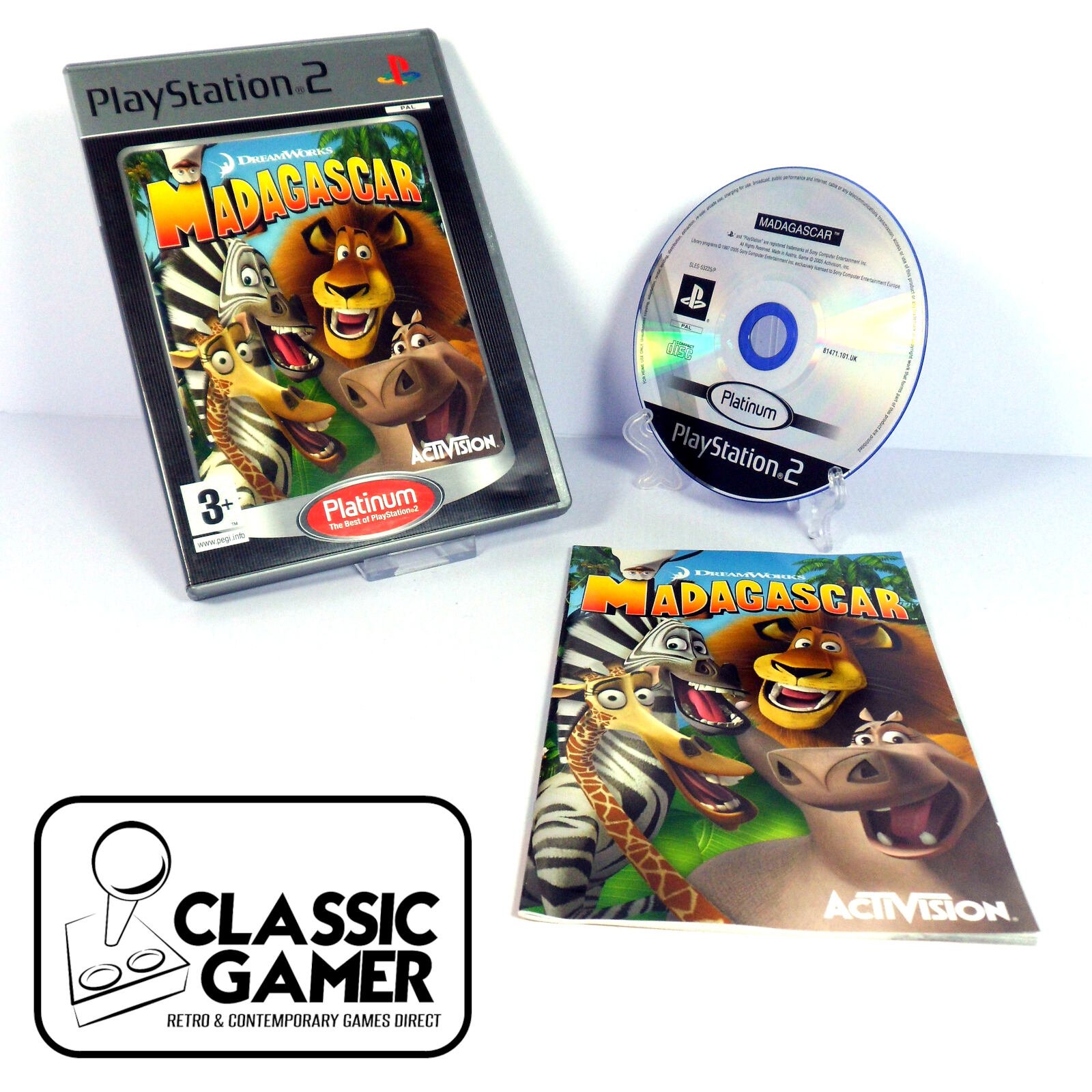 Madagascar (Platinum) (Sony PlayStation 2)