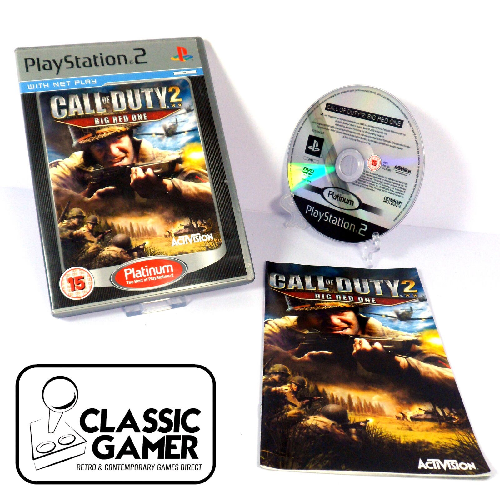 Call of Duty 2: Big Red One (Platinum) (Sony PlayStation 2)