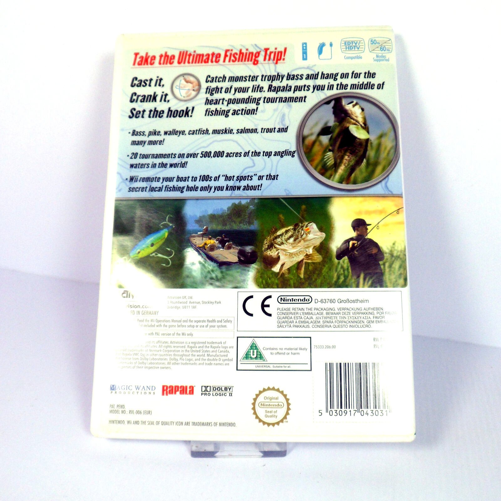 Rapala Tournament Fishing (Nintendo Wii) - Image 3