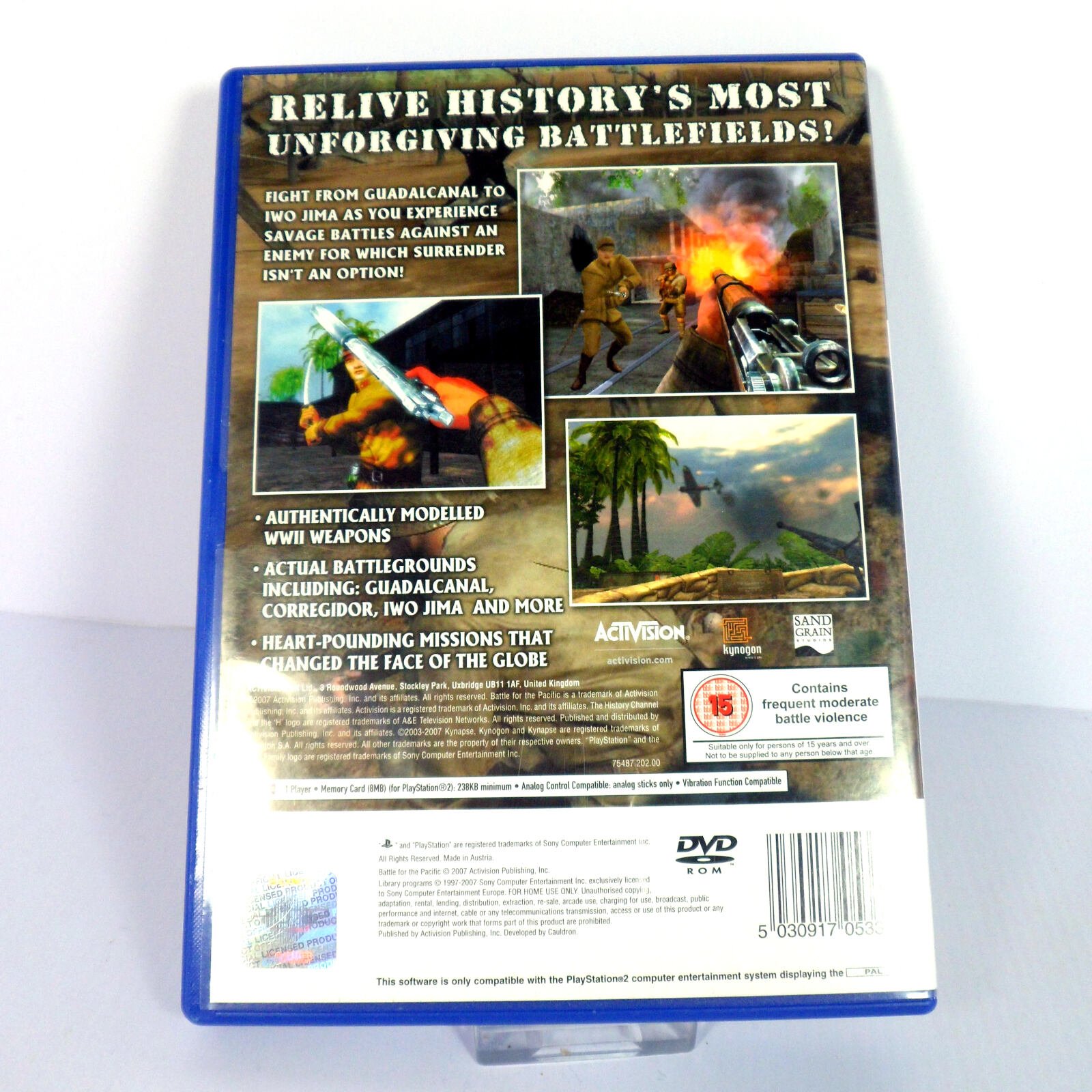 The History Channel: Battle For The Pacific (Sony PlayStation 2) - Image 3