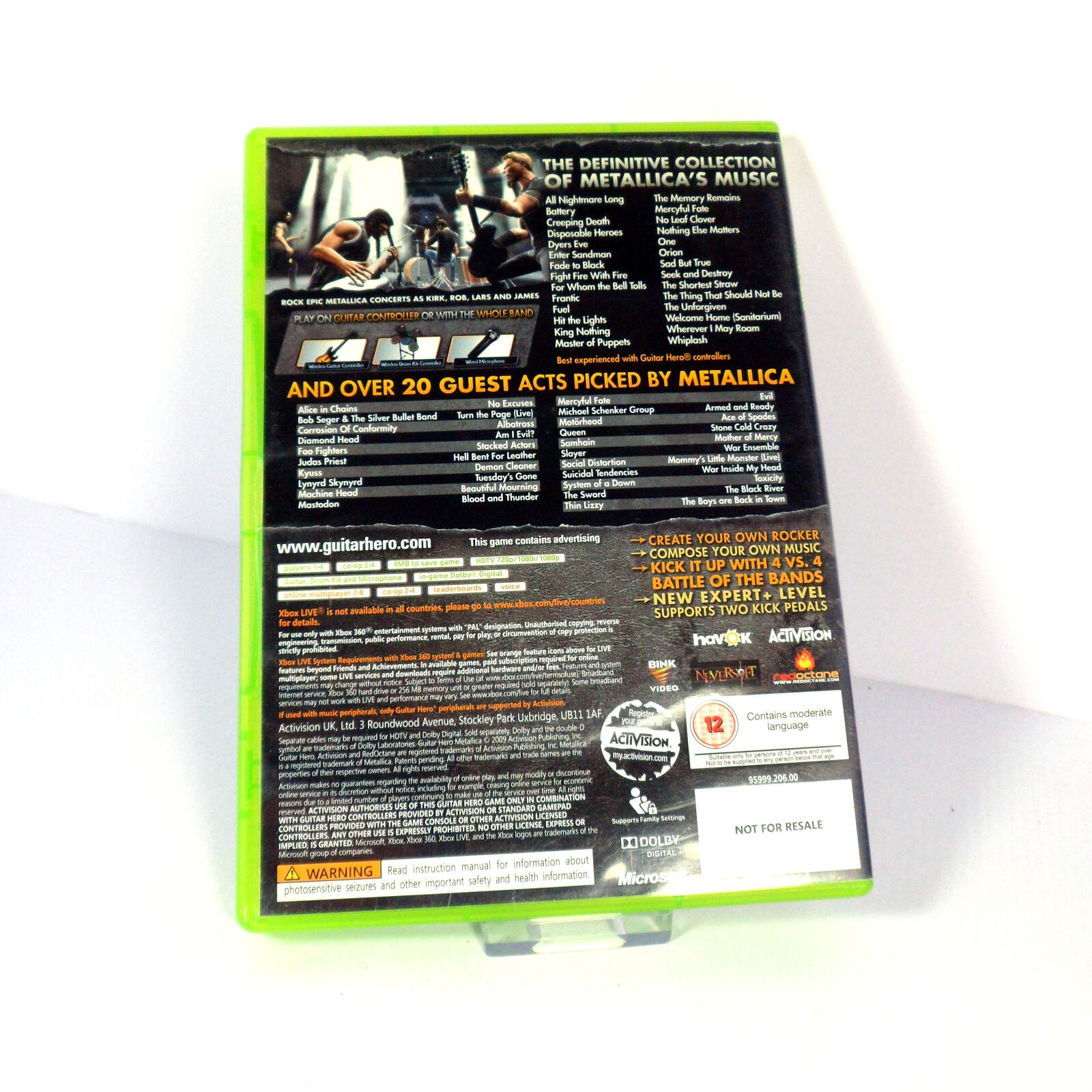 Guitar Hero: Metallica (Microsoft Xbox 360) - Image 3