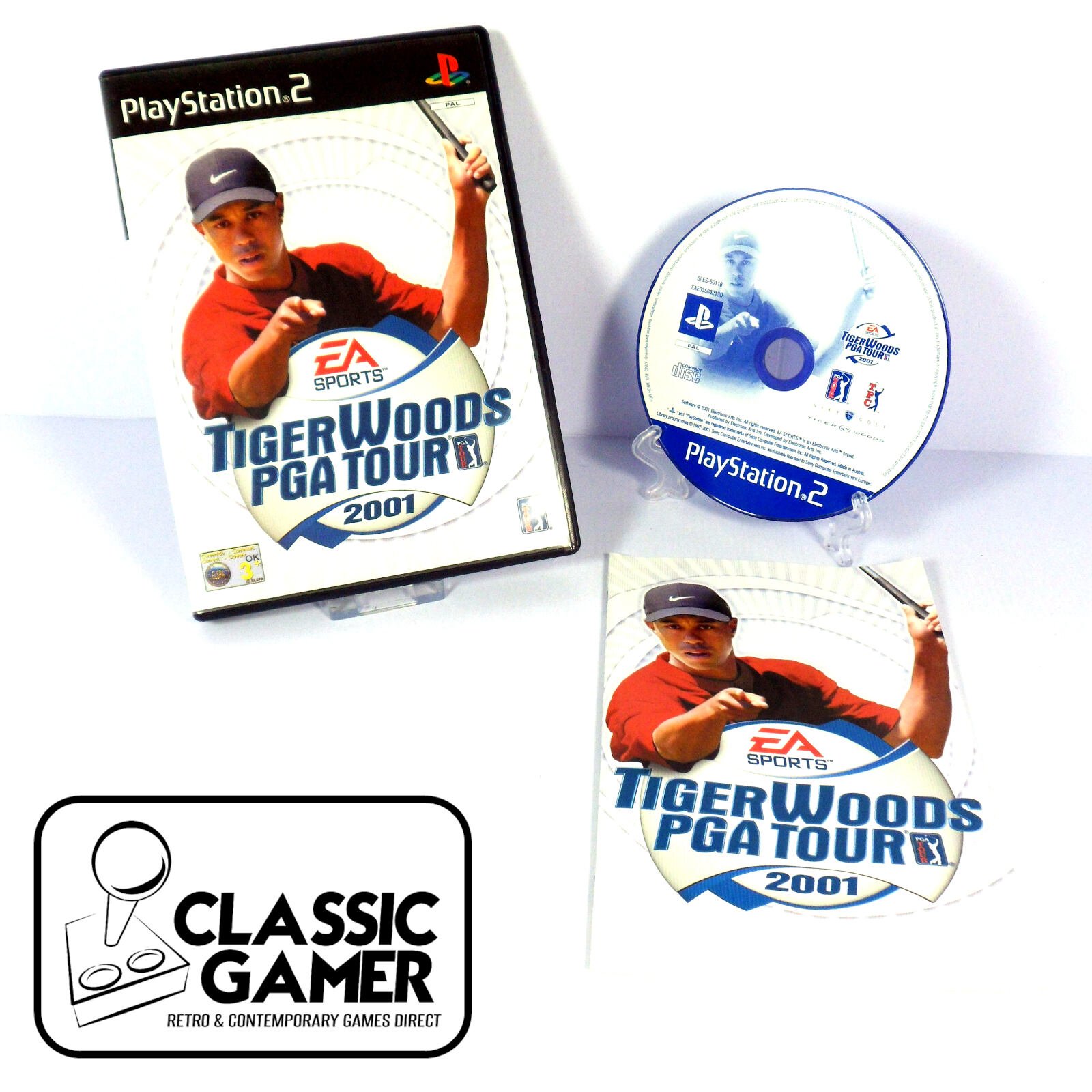Tiger Woods PGA Tour 2001 (Sony PlayStation 2)