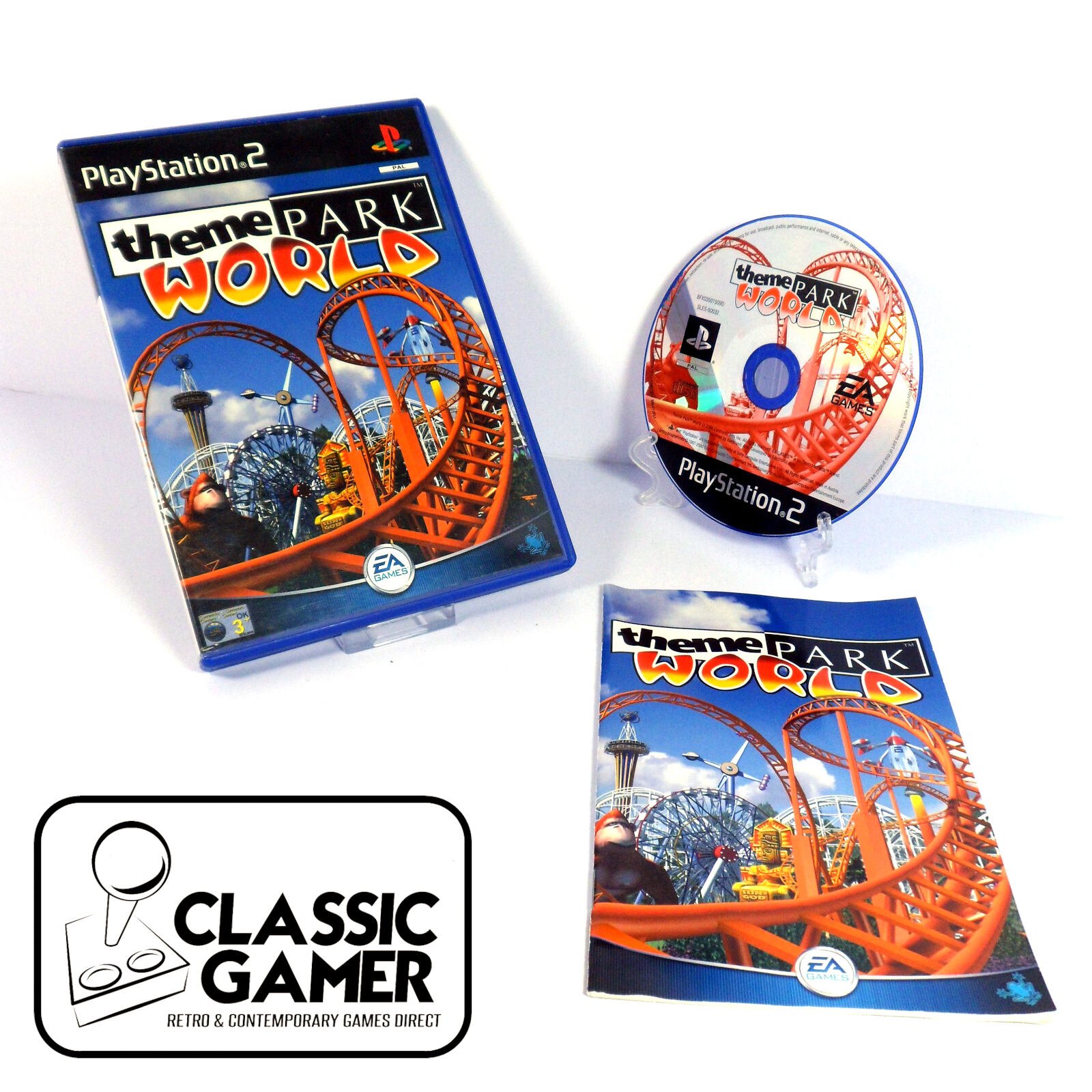 Theme Park World (Sony PlayStation 2)